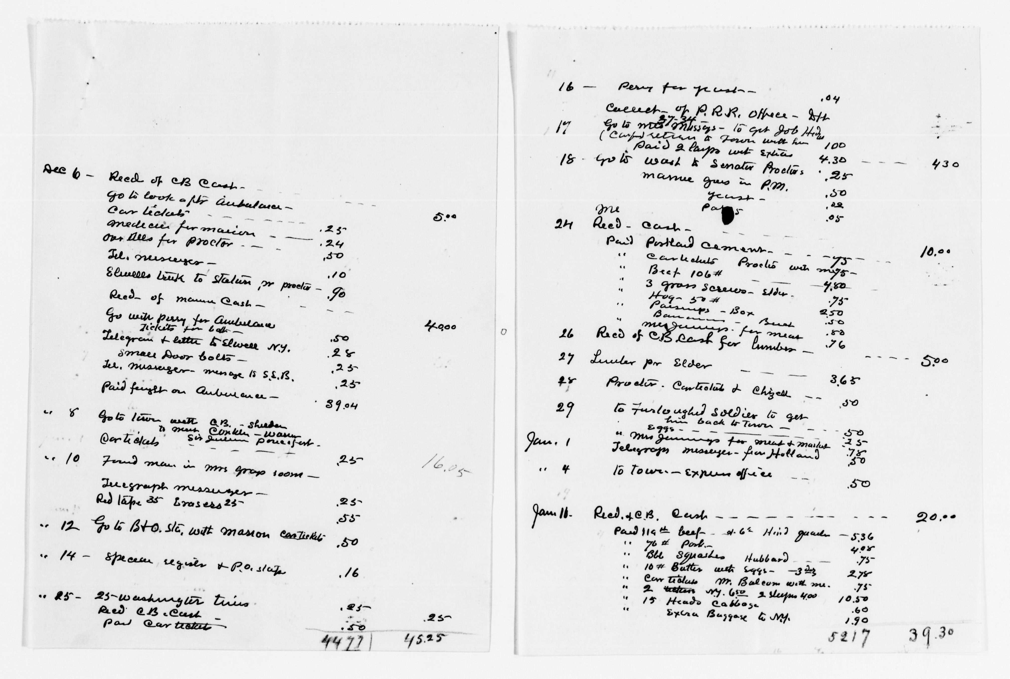 Scanned image of the current content page