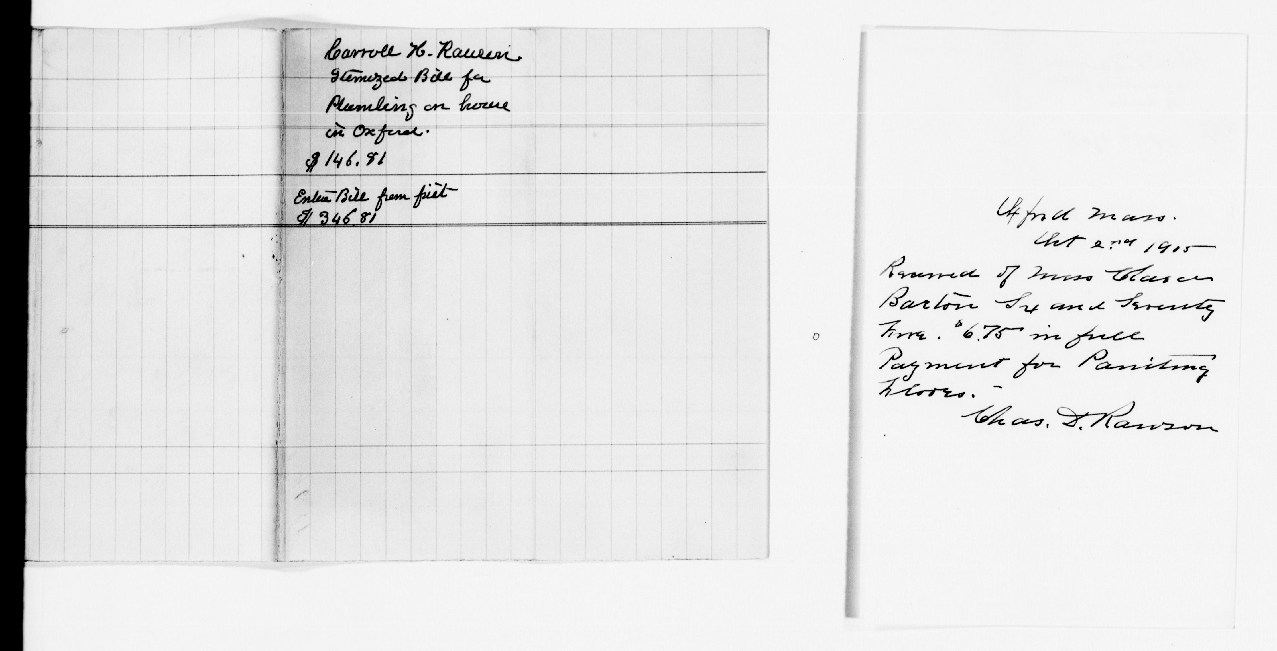 Scanned image of the current content page