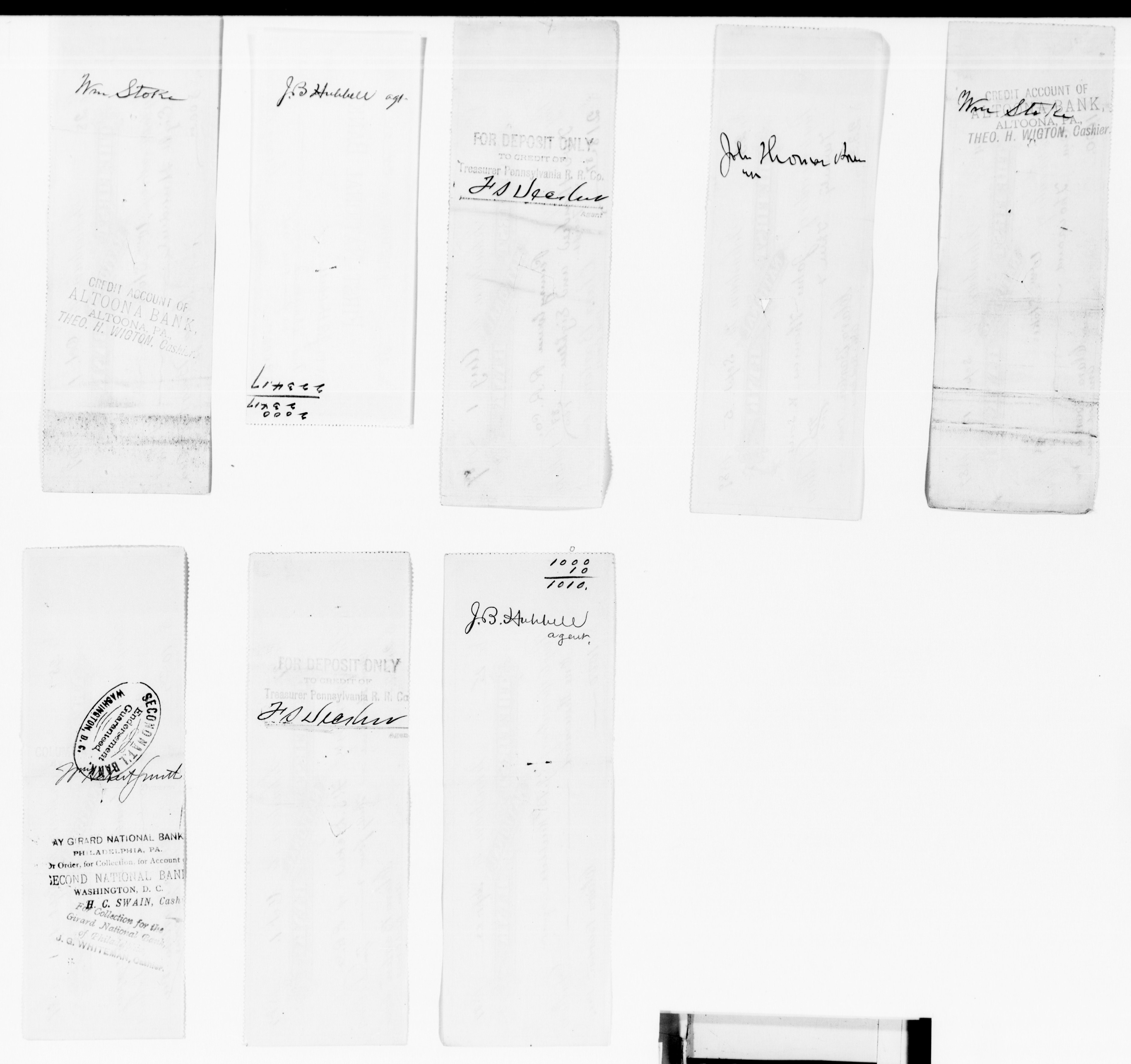 Scanned image of the current content page