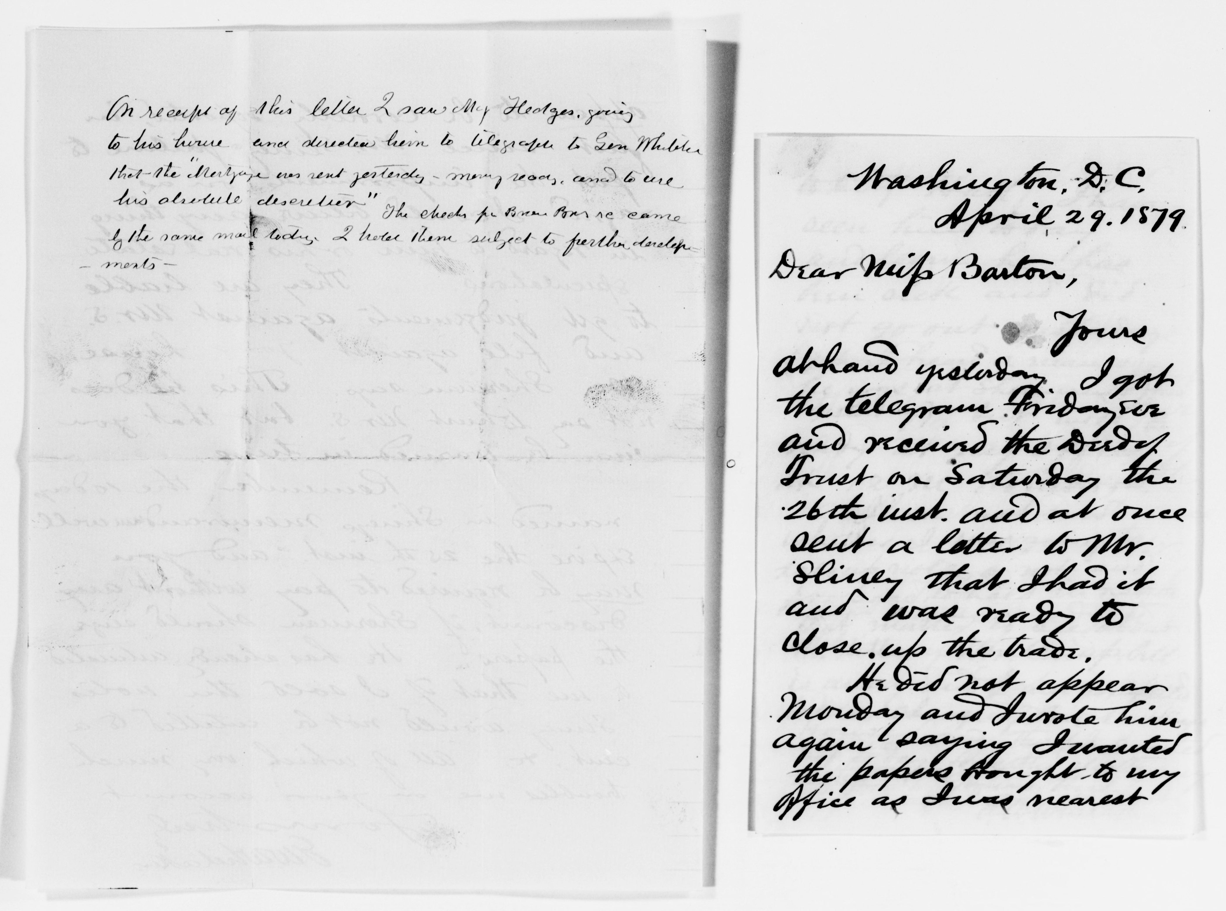 Scanned image of the current content page