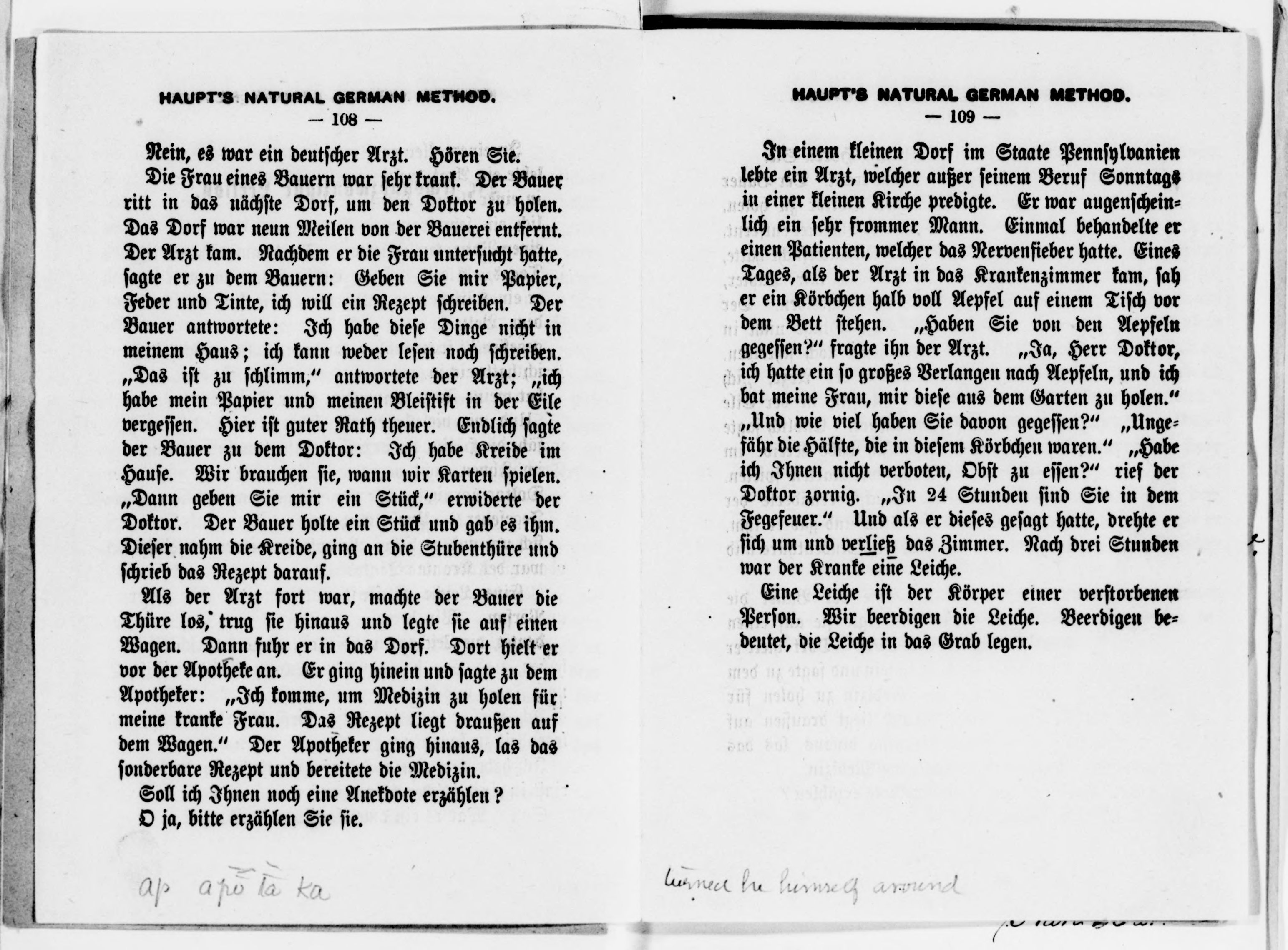 Scanned image of the current content page