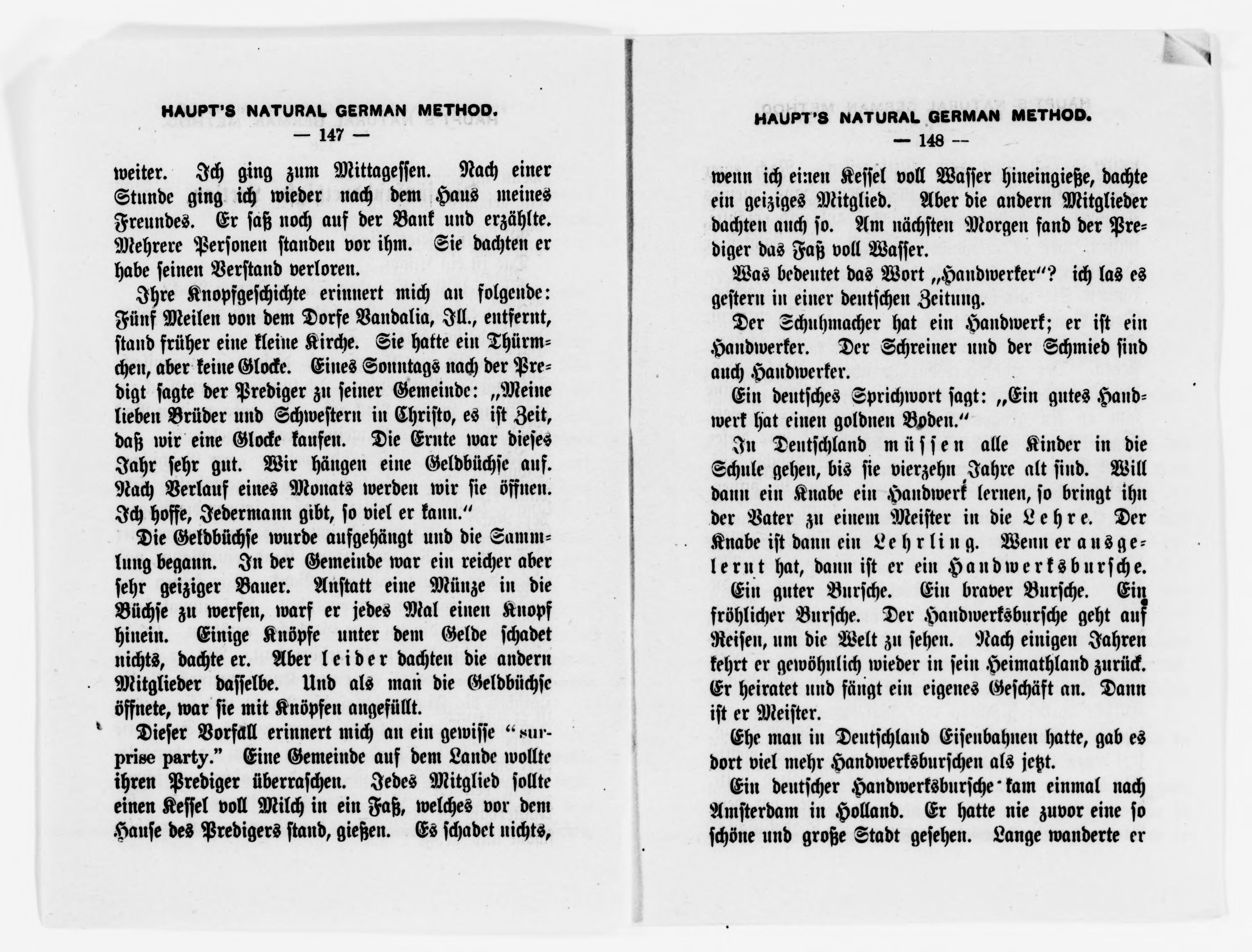 Scanned image of the current content page