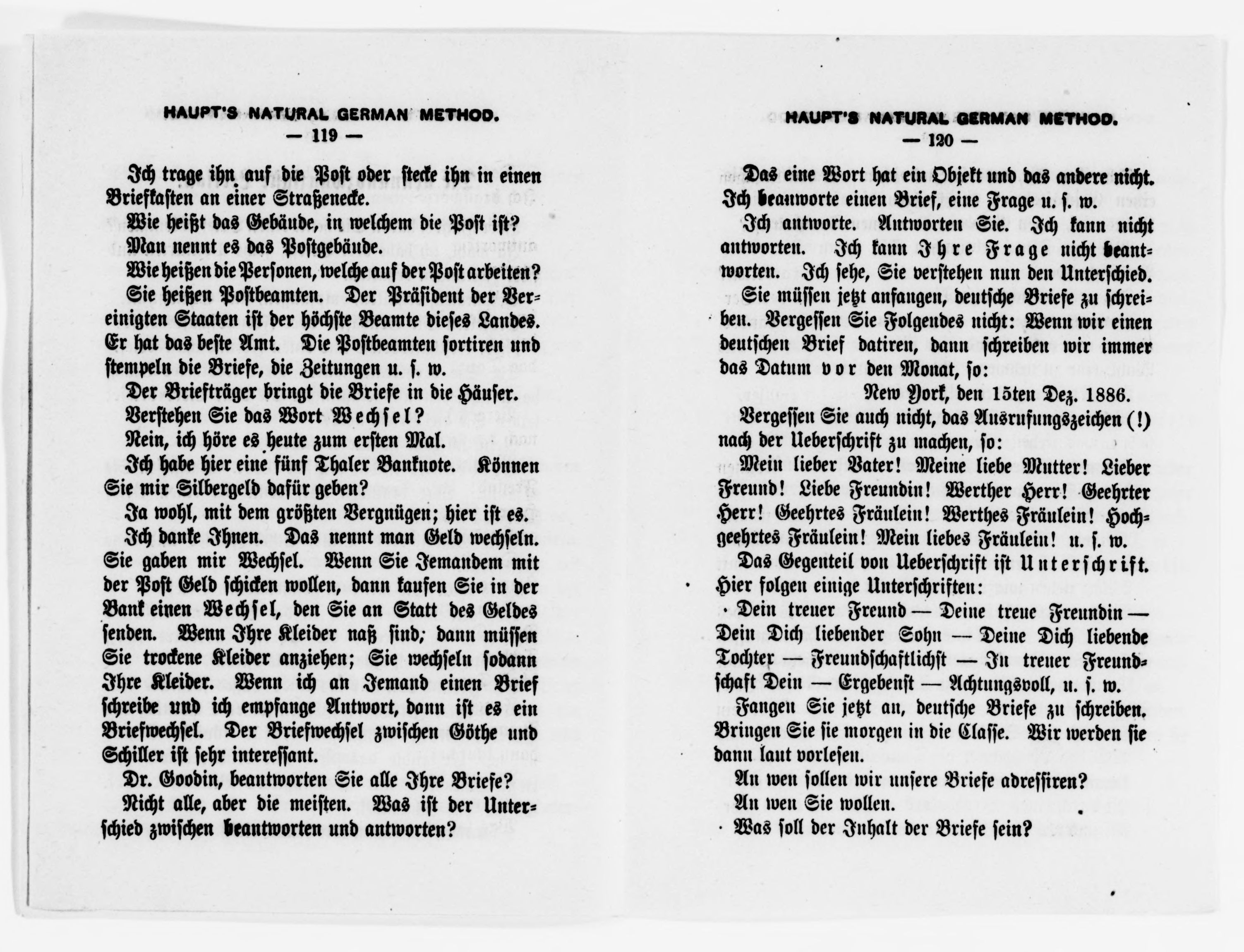 Scanned image of the current content page
