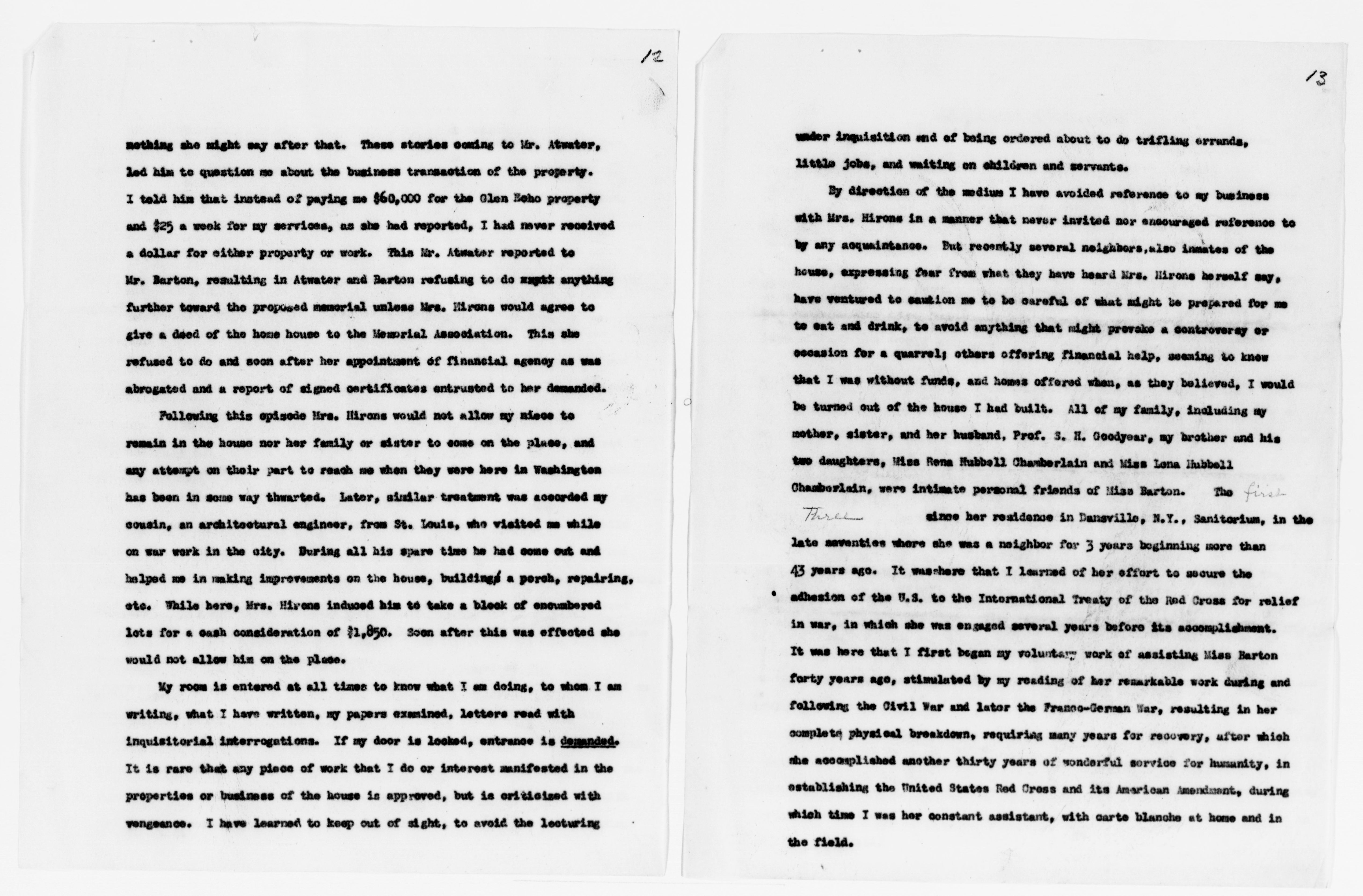 Scanned image of the current content page