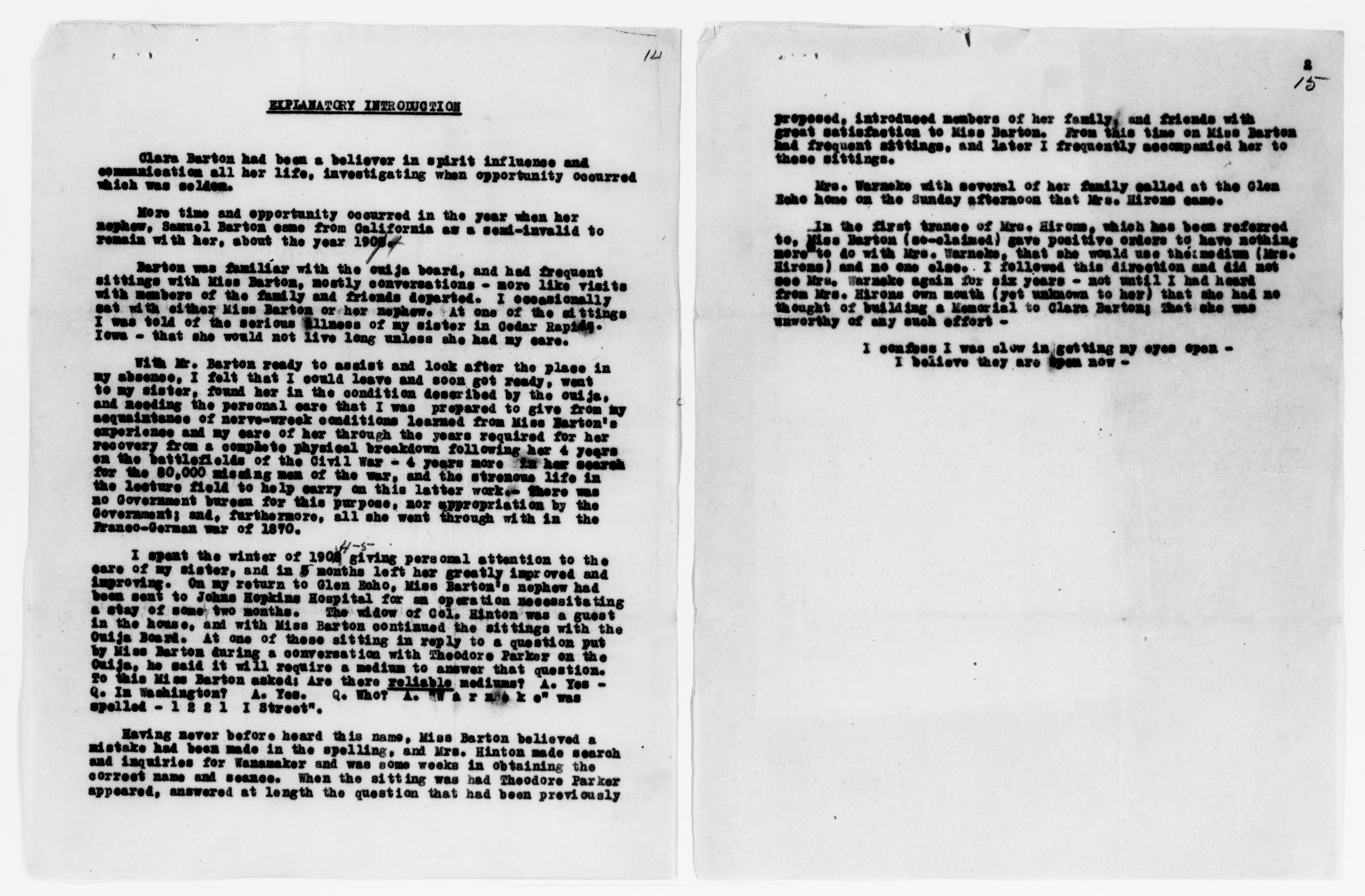 Scanned image of the current content page