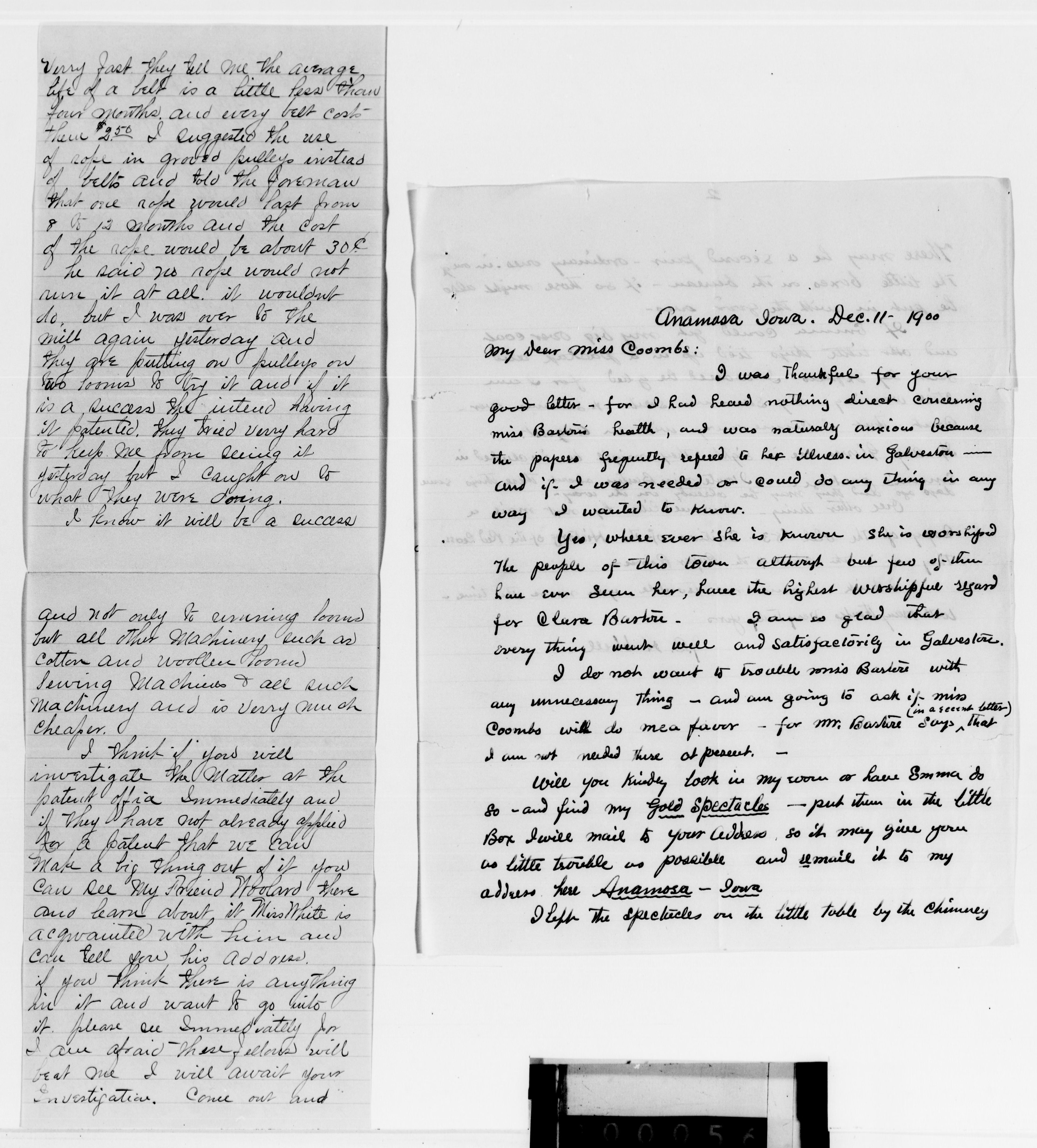 Scanned image of the current content page
