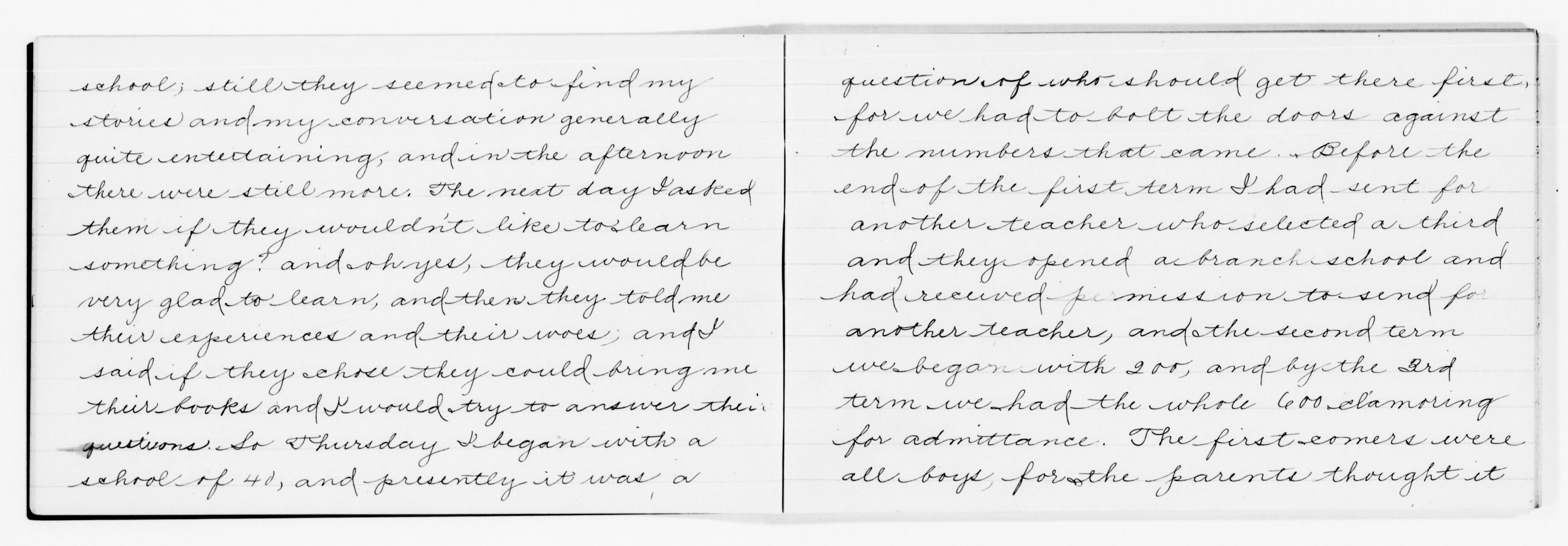 Scanned image of the current content page