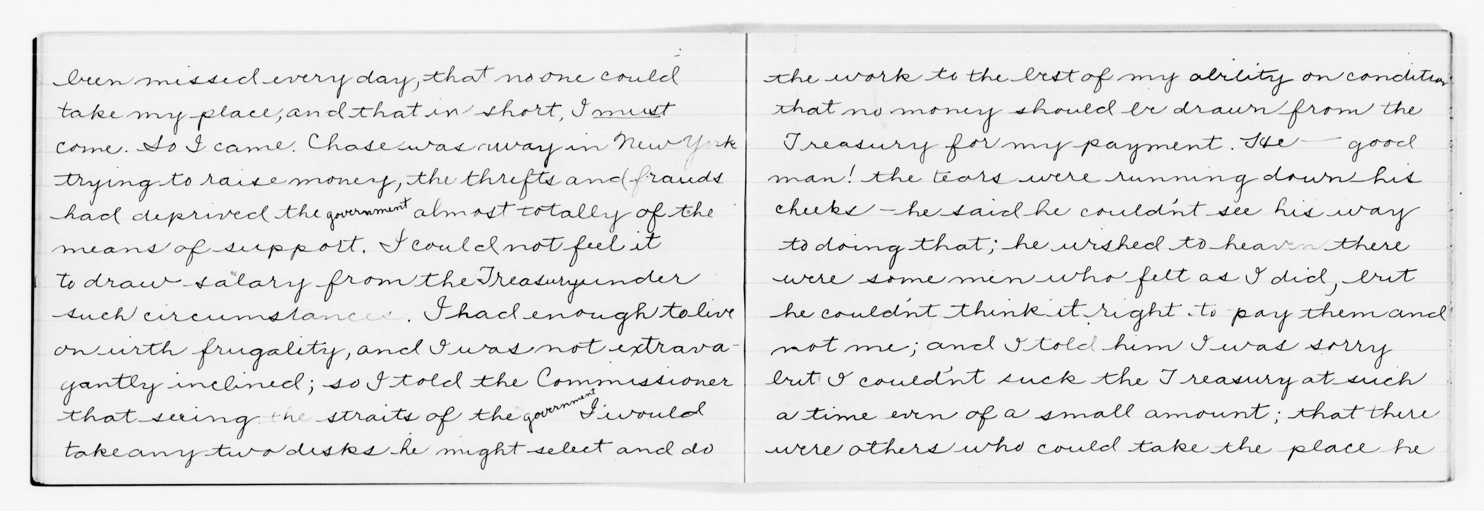 Scanned image of the current content page