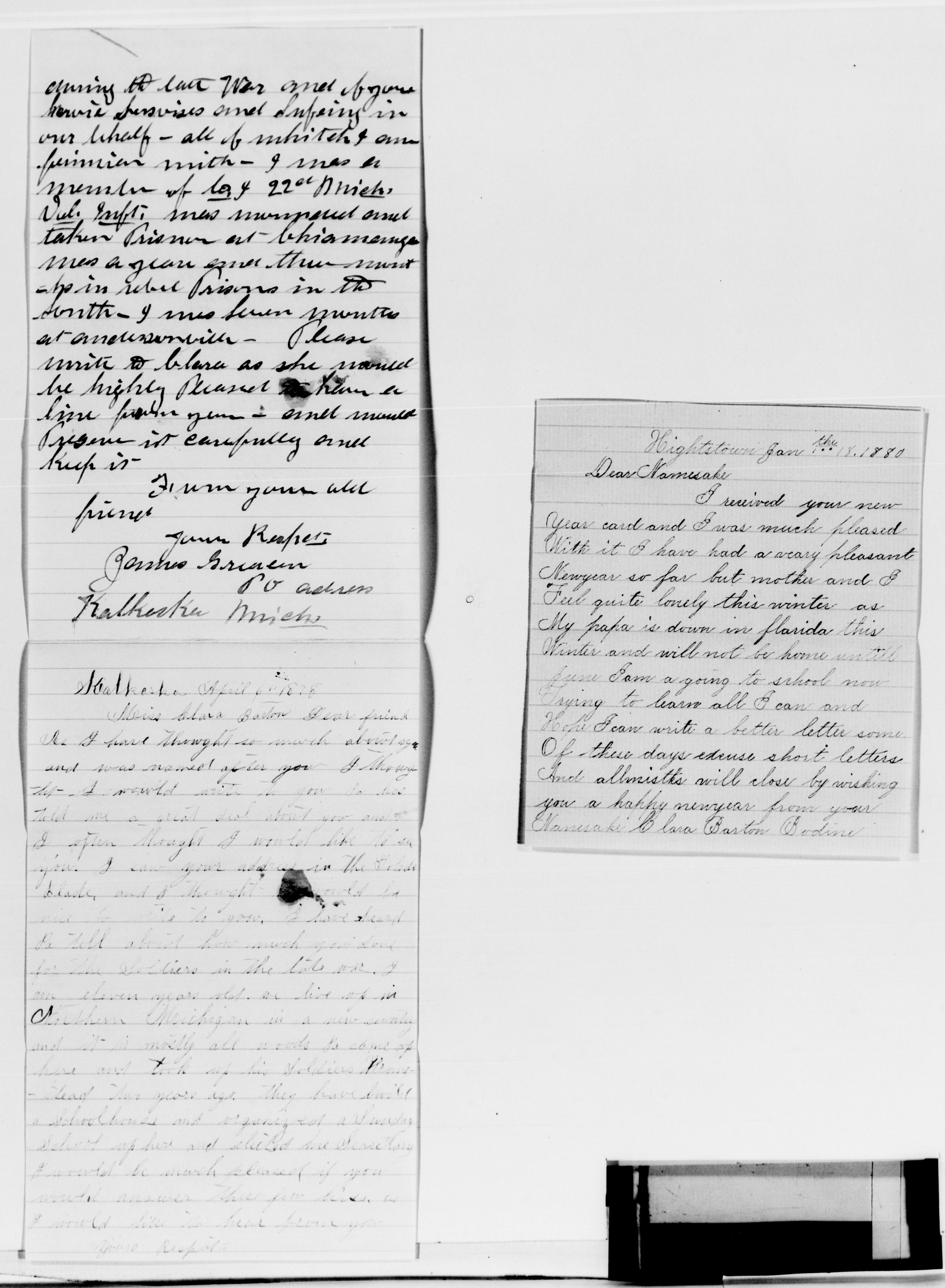 Scanned image of the current content page