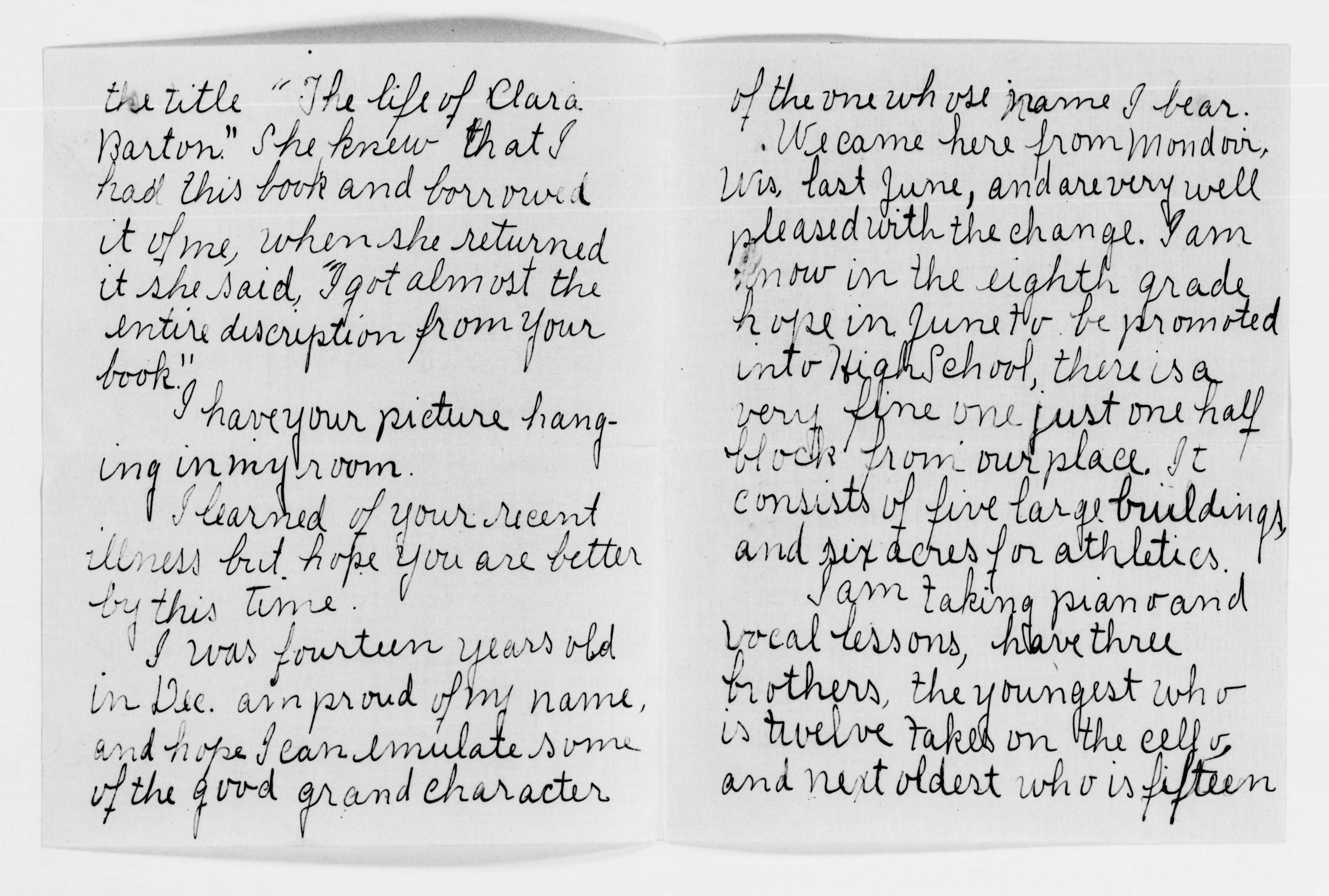 Scanned image of the current content page