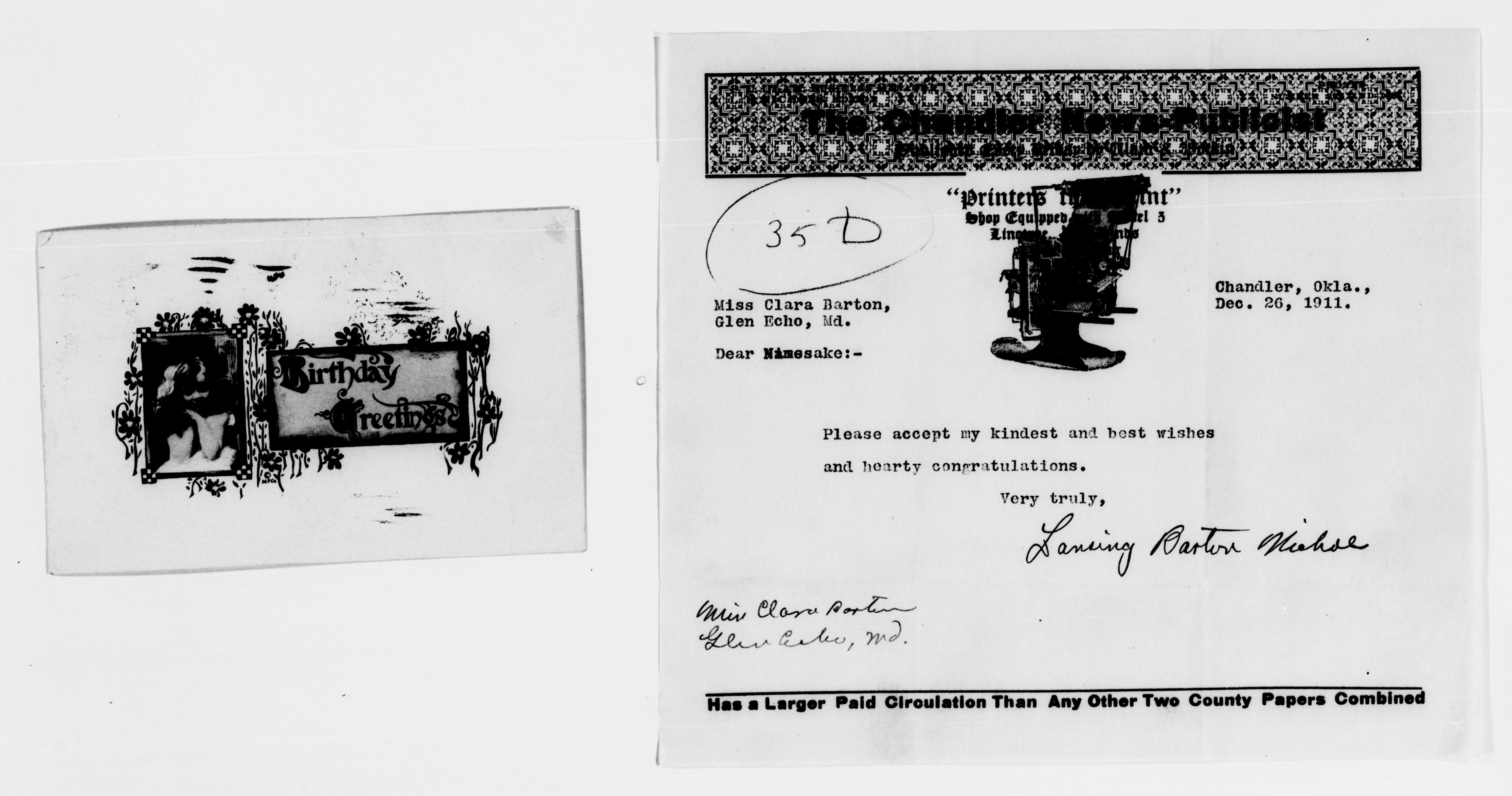 Scanned image of the current content page