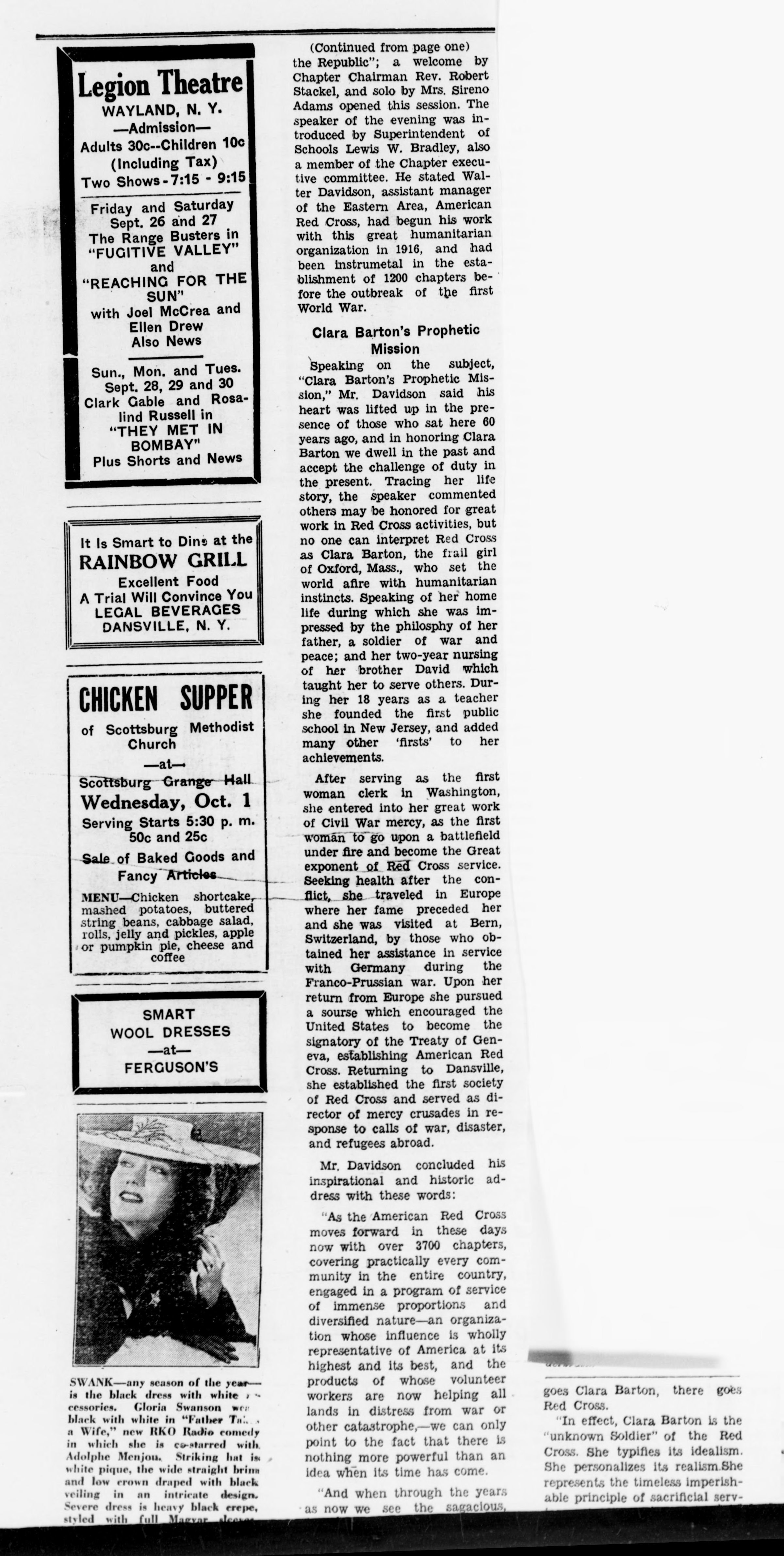 Scanned image of the current content page