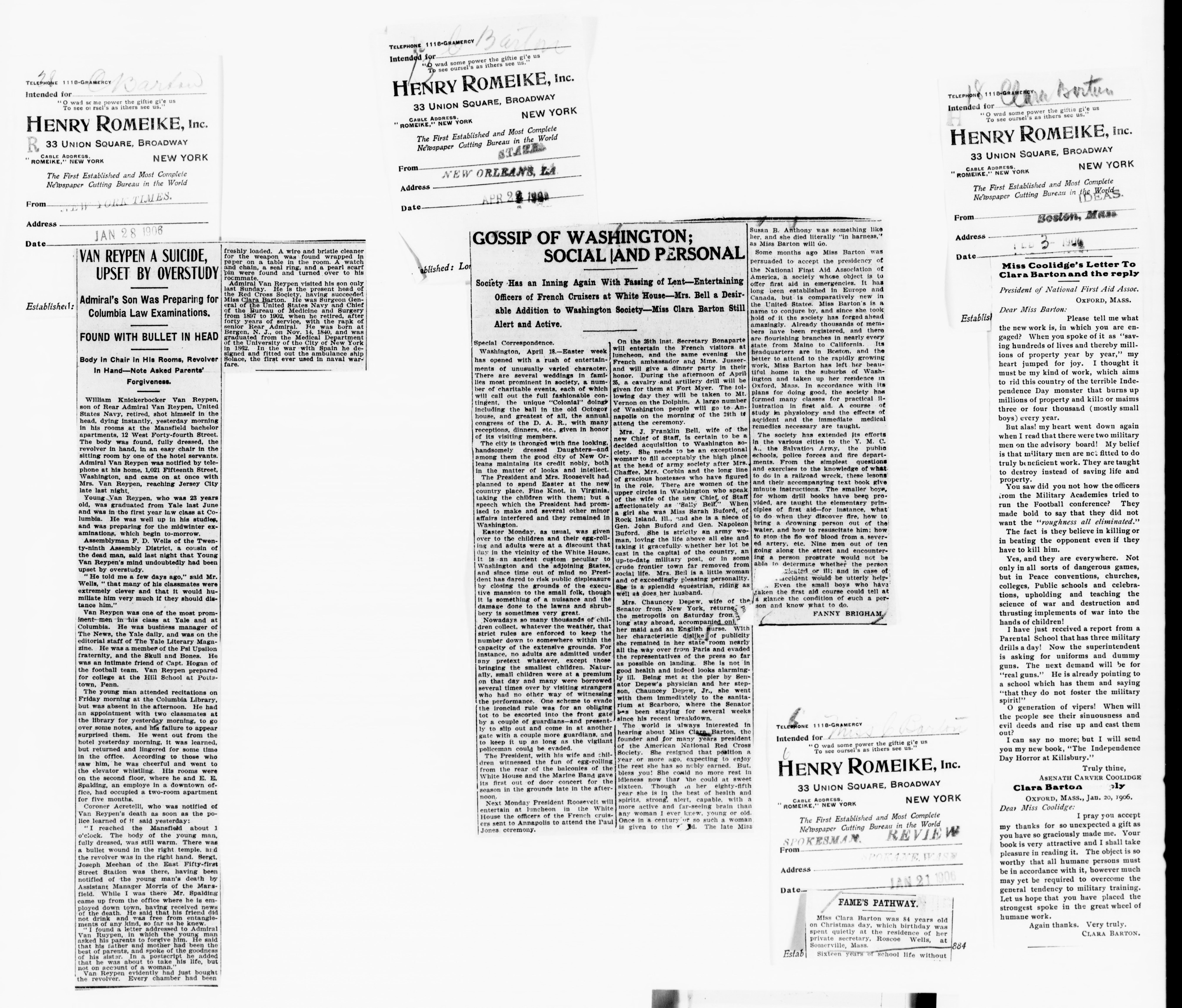 Scanned image of the current content page