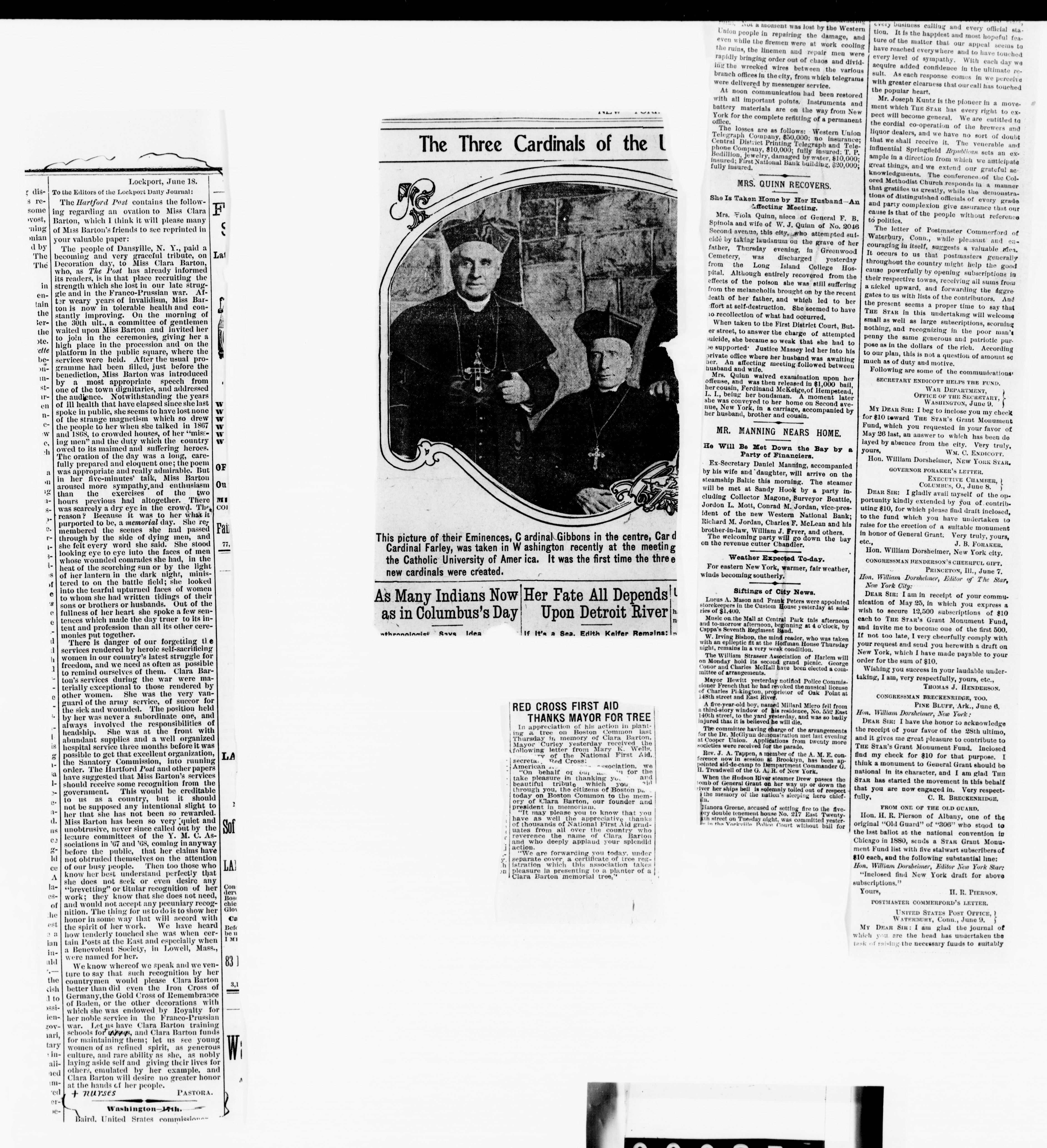 Scanned image of the current content page