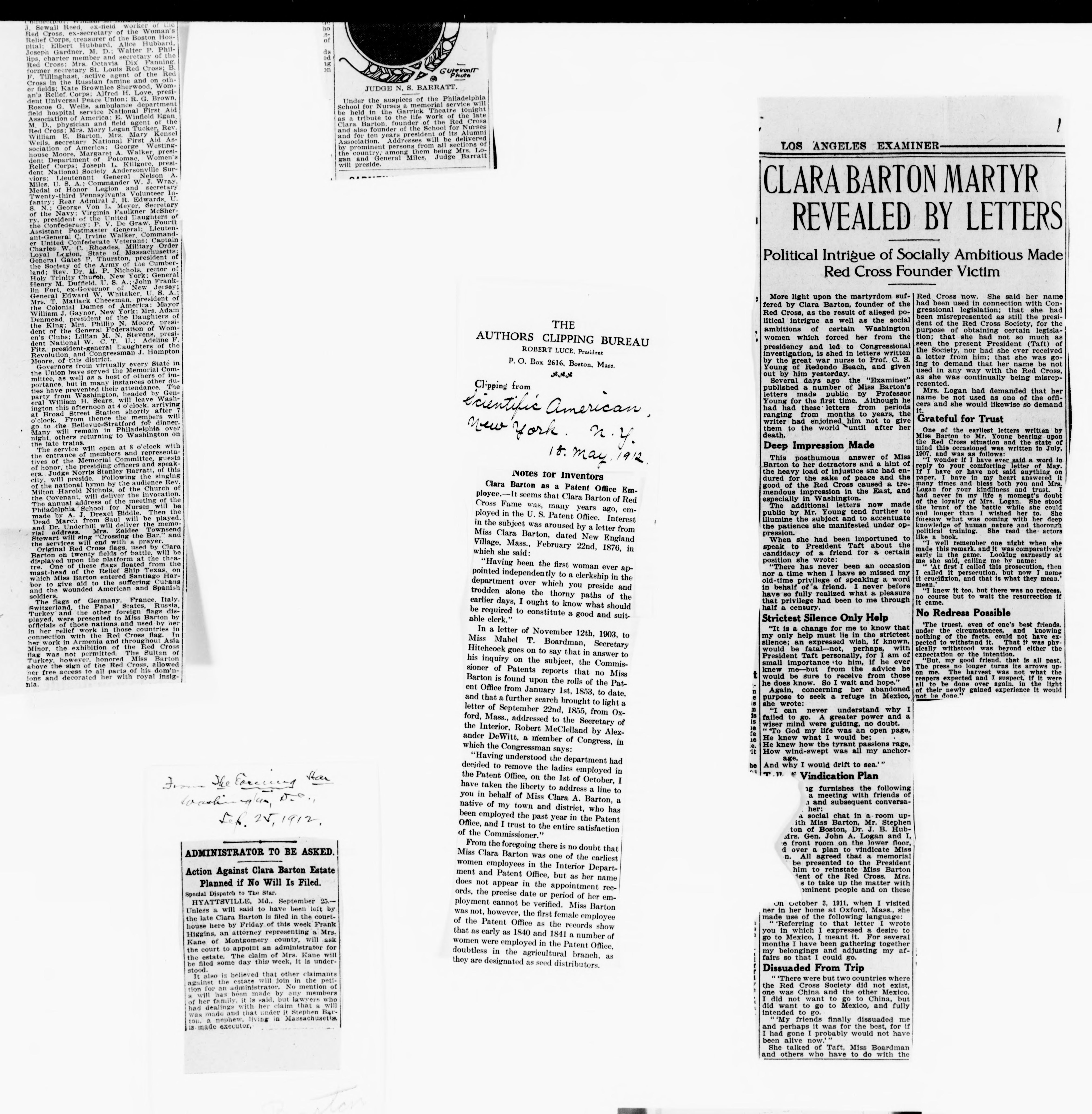Scanned image of the current content page