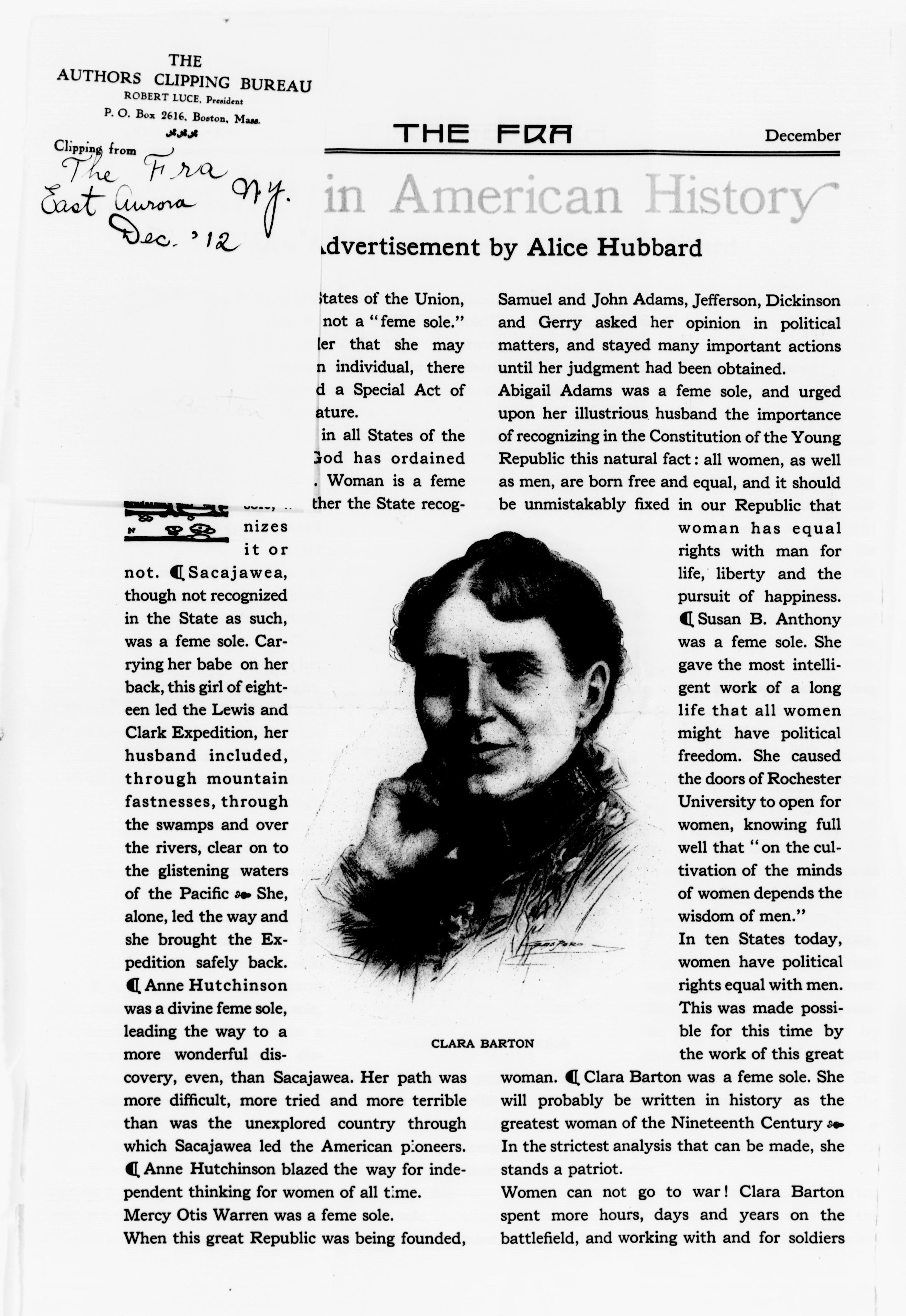 Scanned image of the current content page