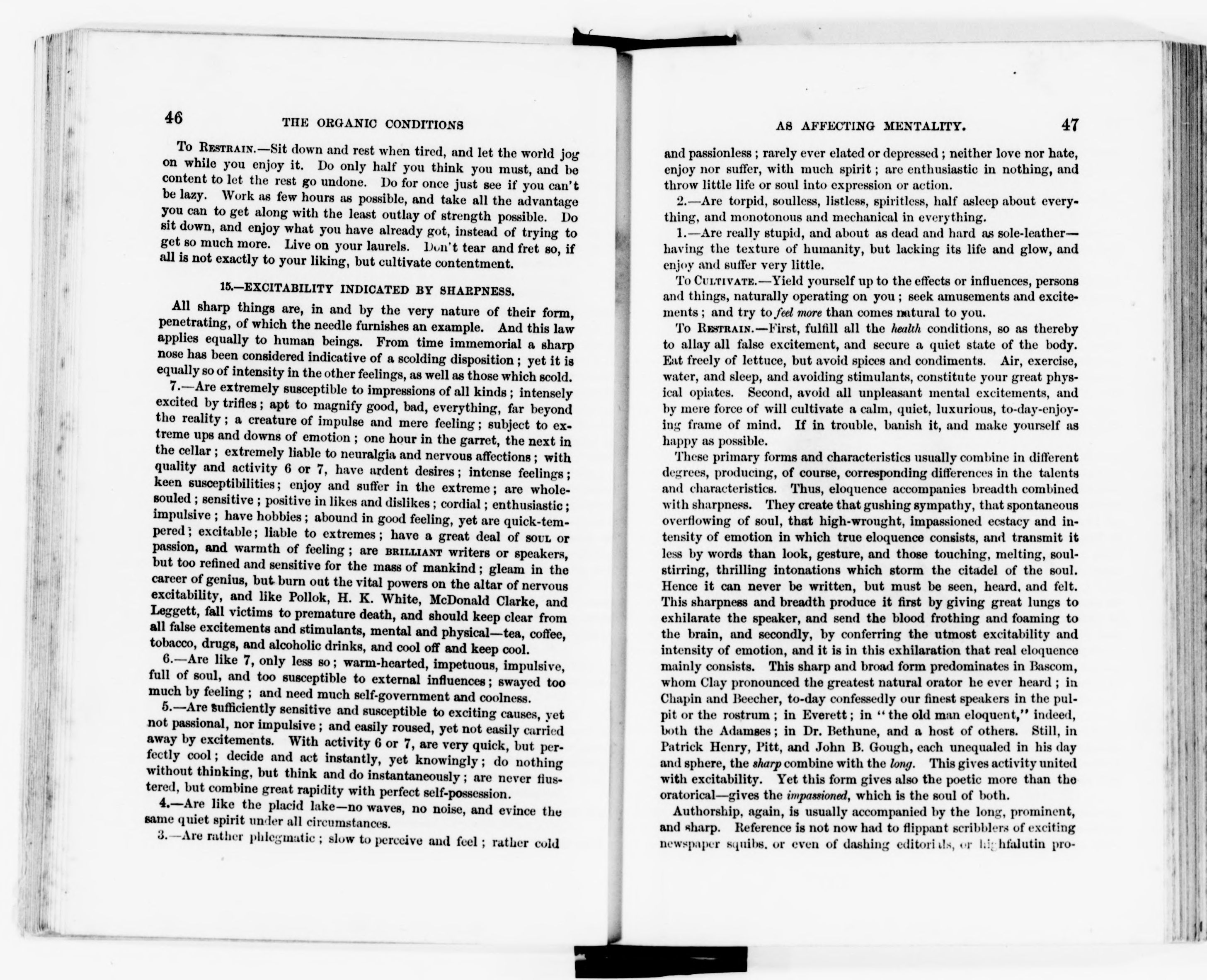 Scanned image of the current content page