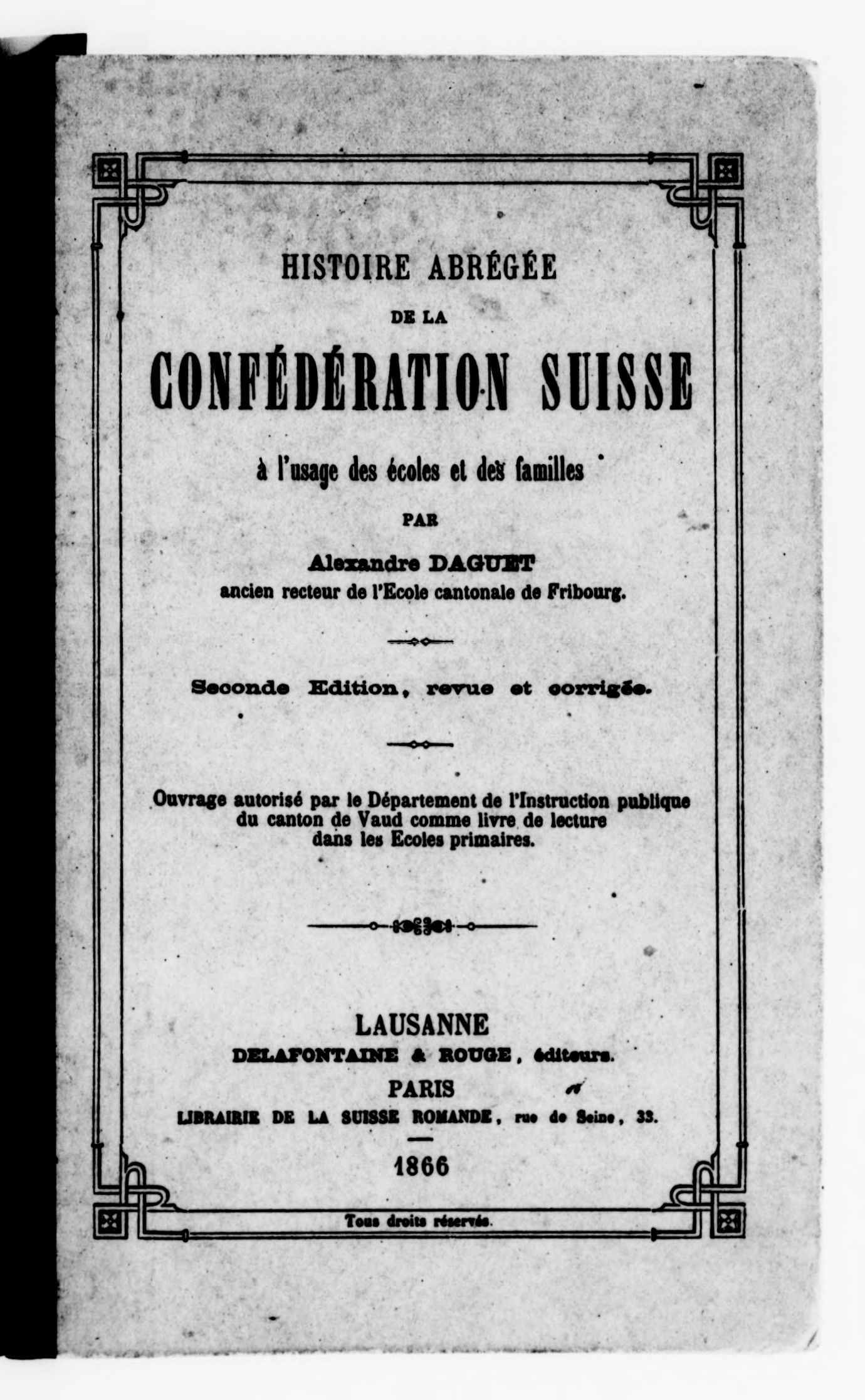 Scanned image of the current content page