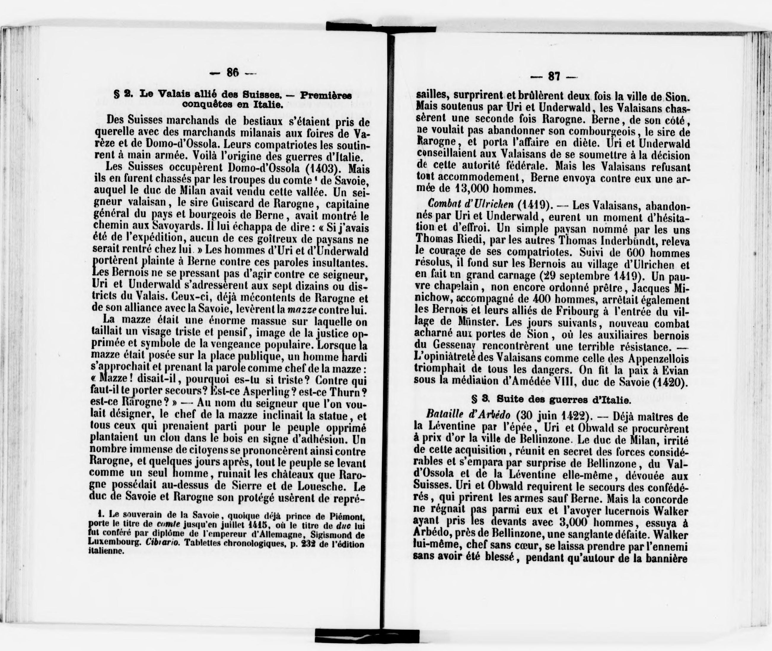 Scanned image of the current content page