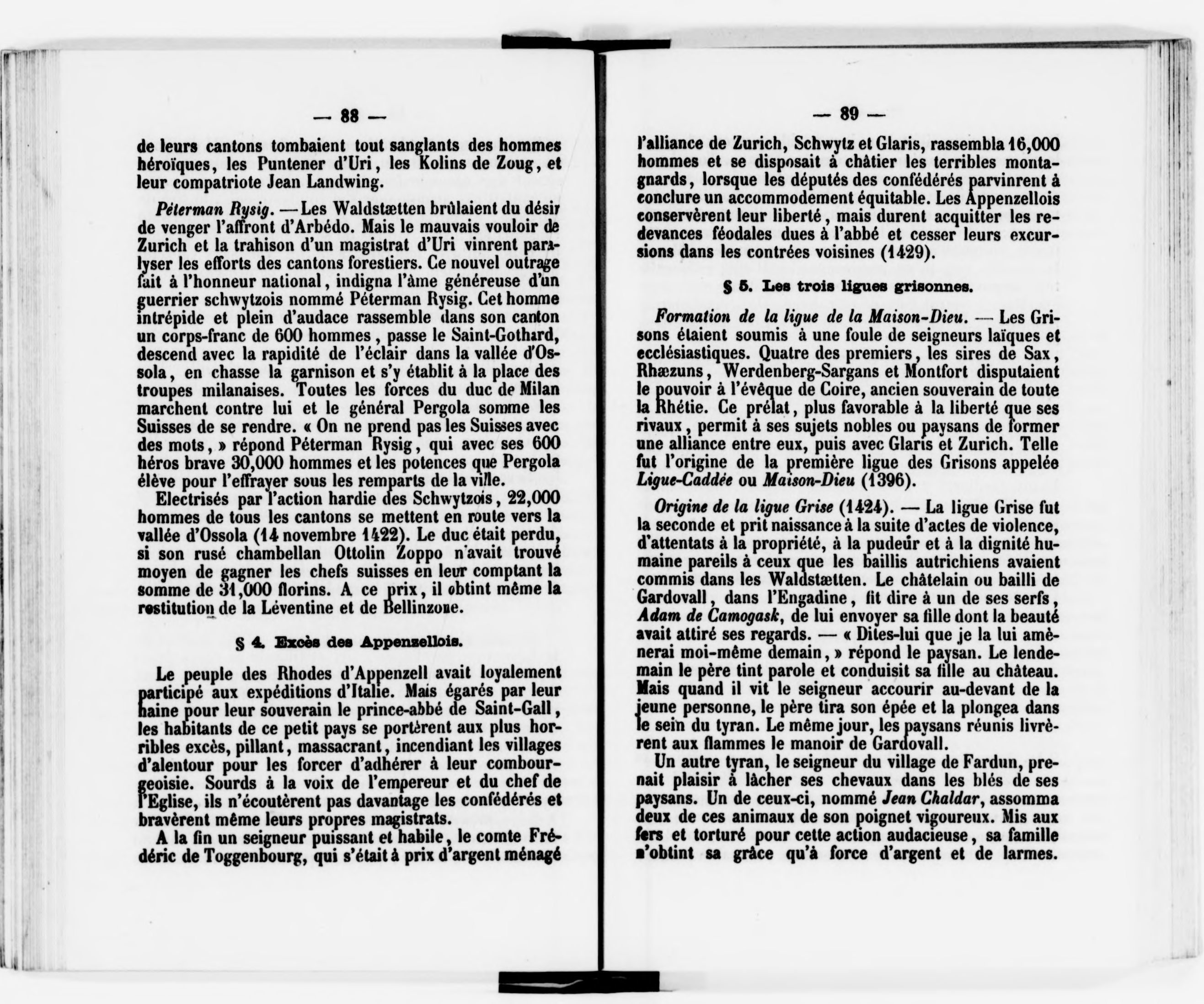 Scanned image of the current content page