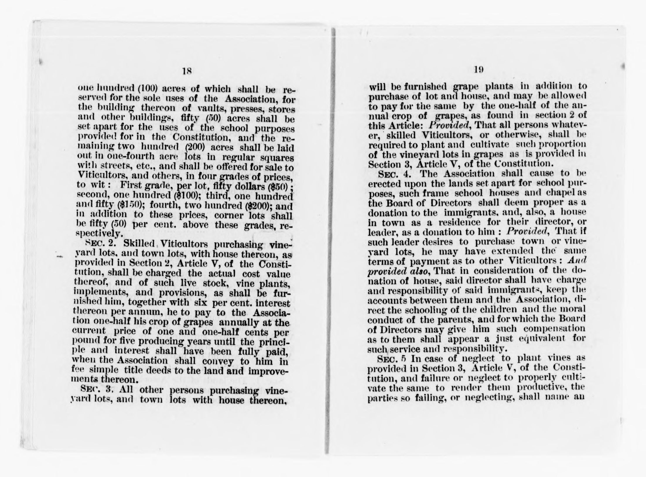 Scanned image of the current content page