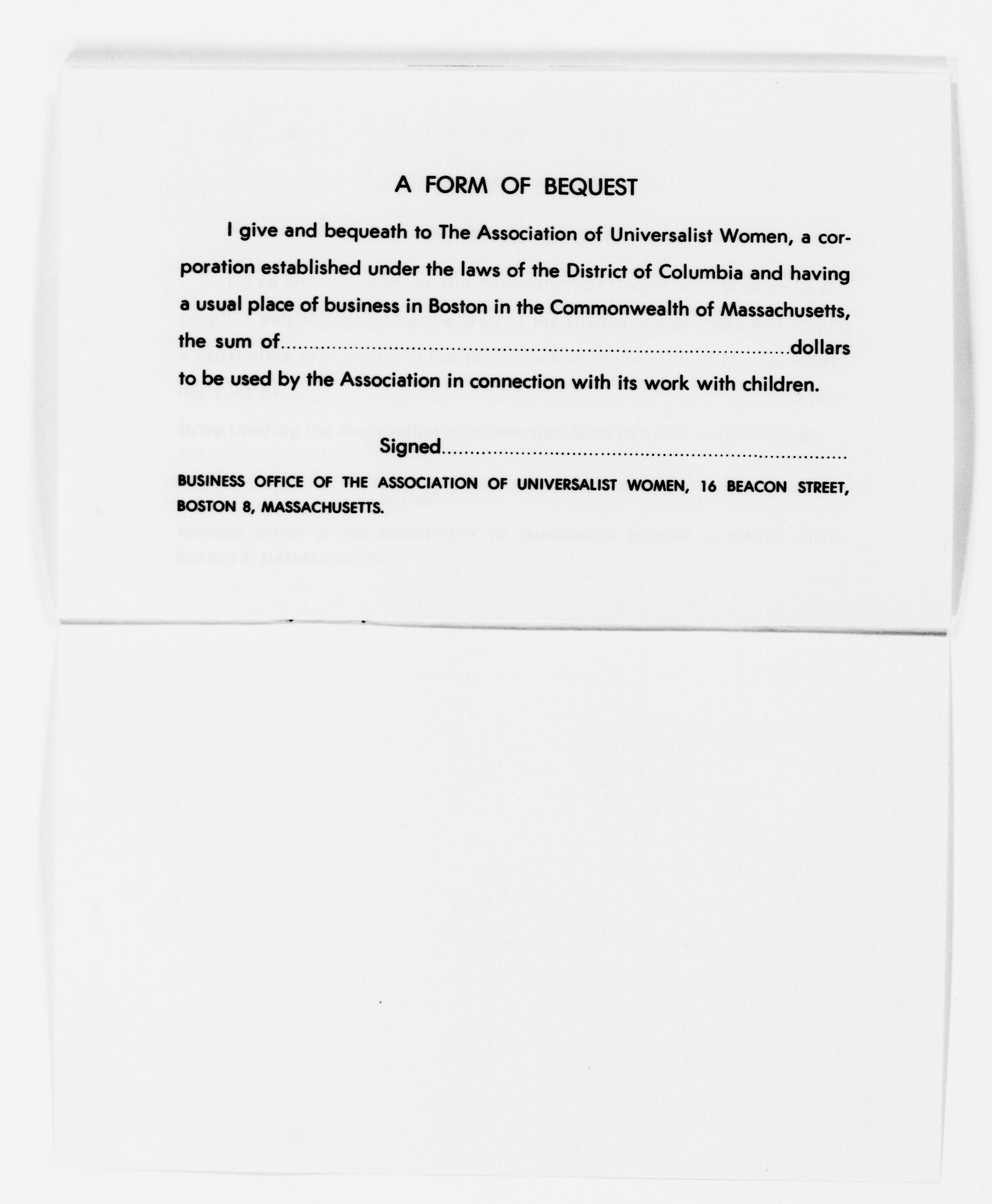 Scanned image of the current content page