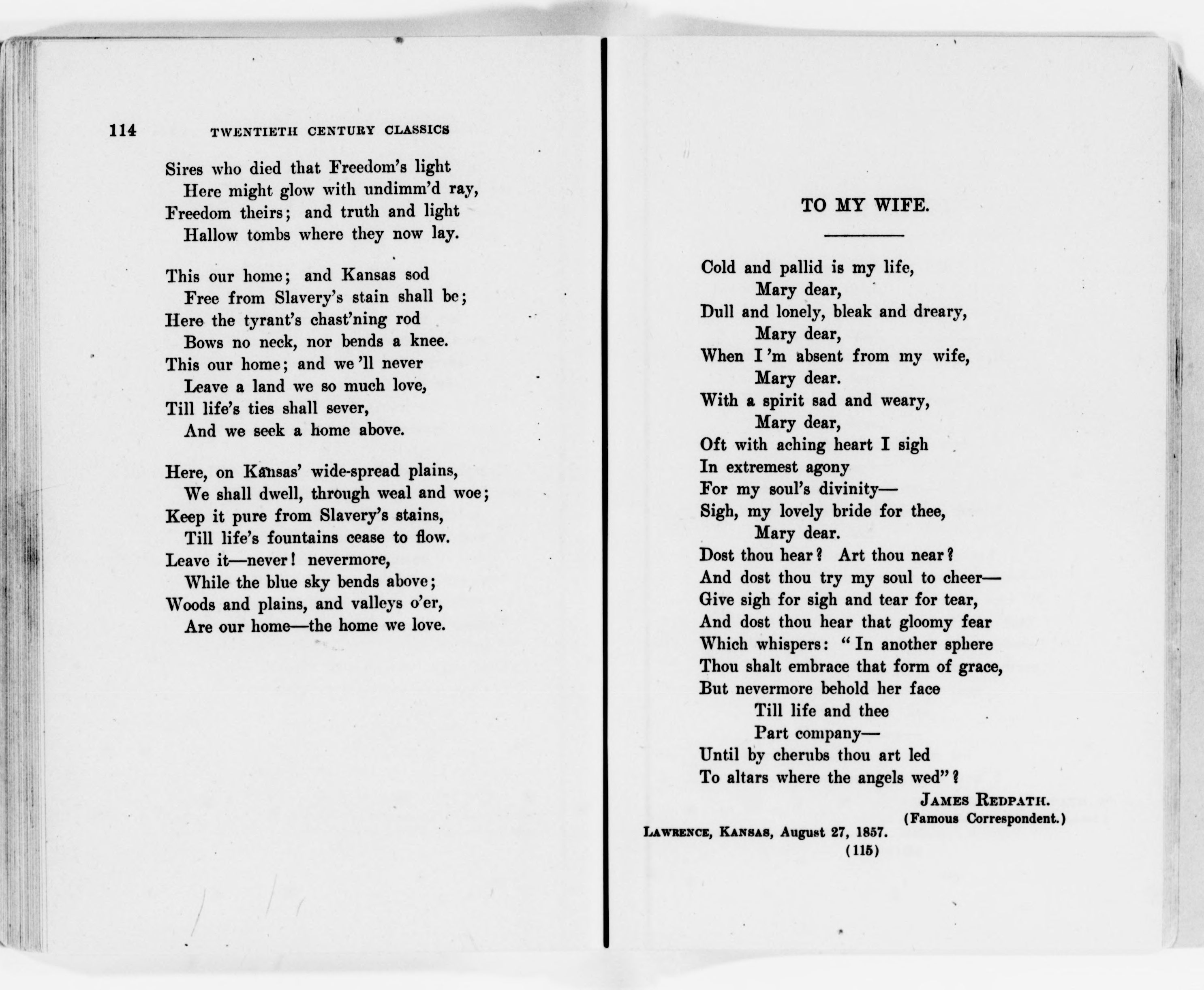 Scanned image of the current content page
