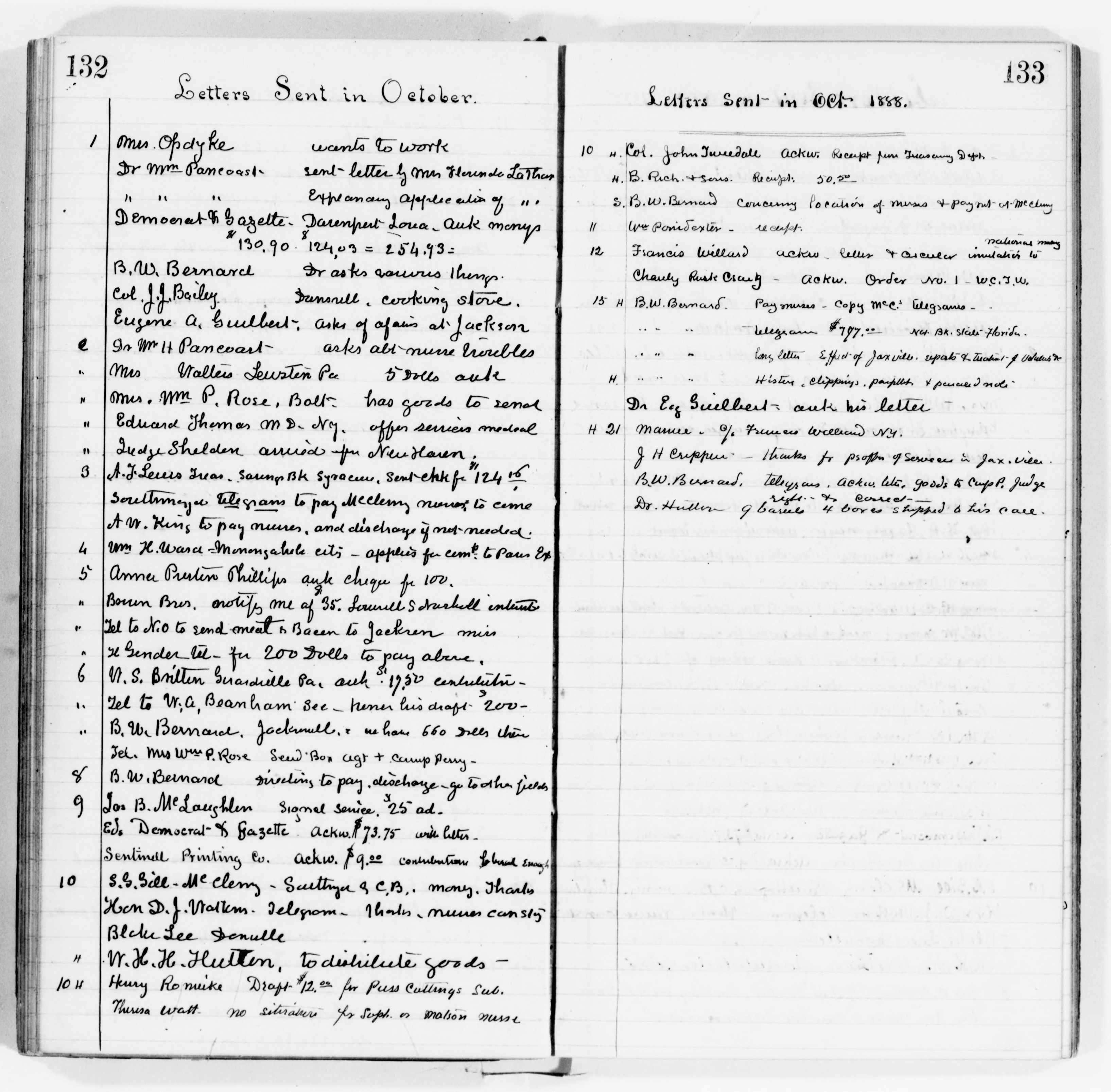 Scanned image of the current content page