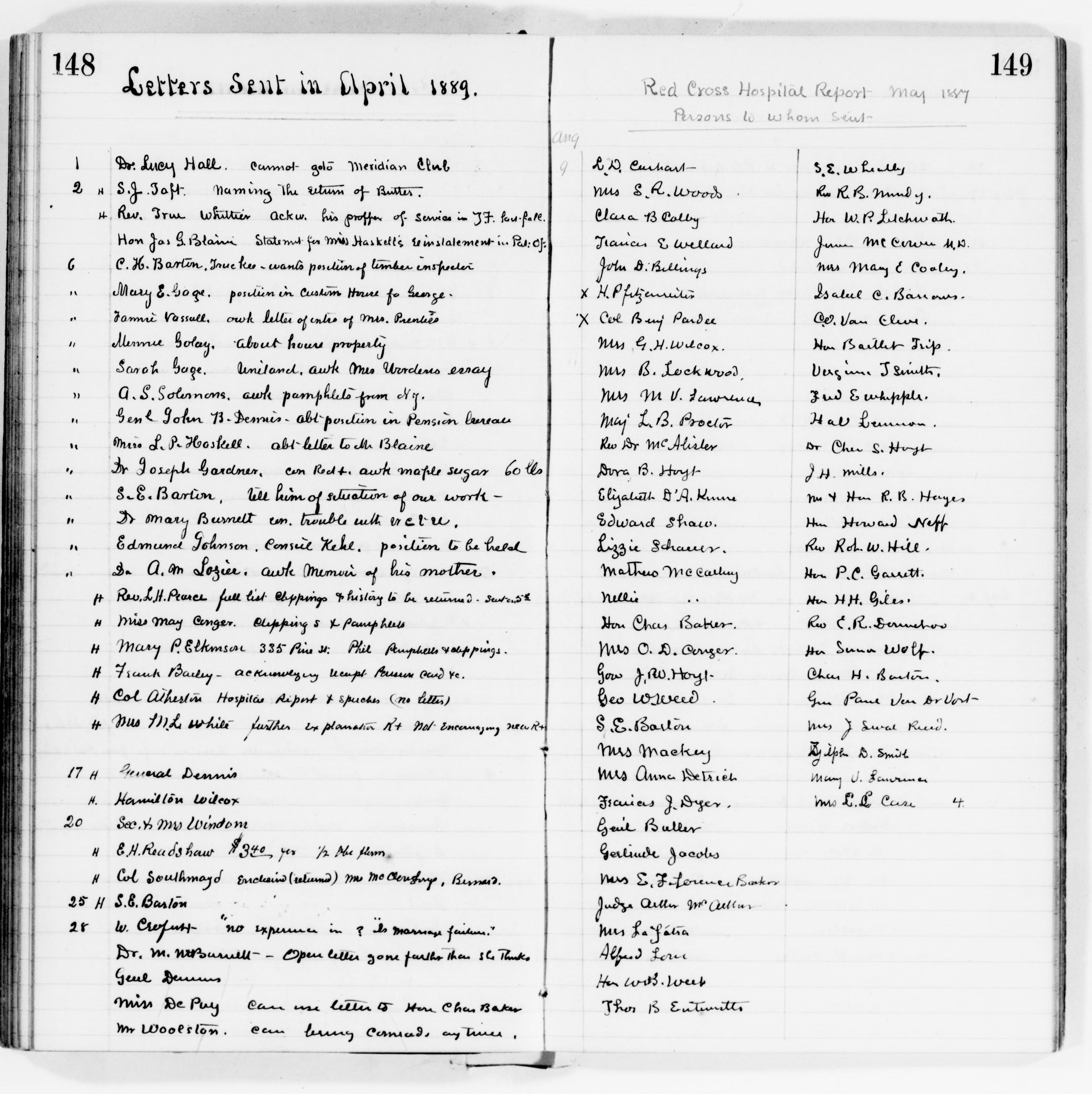 Scanned image of the current content page