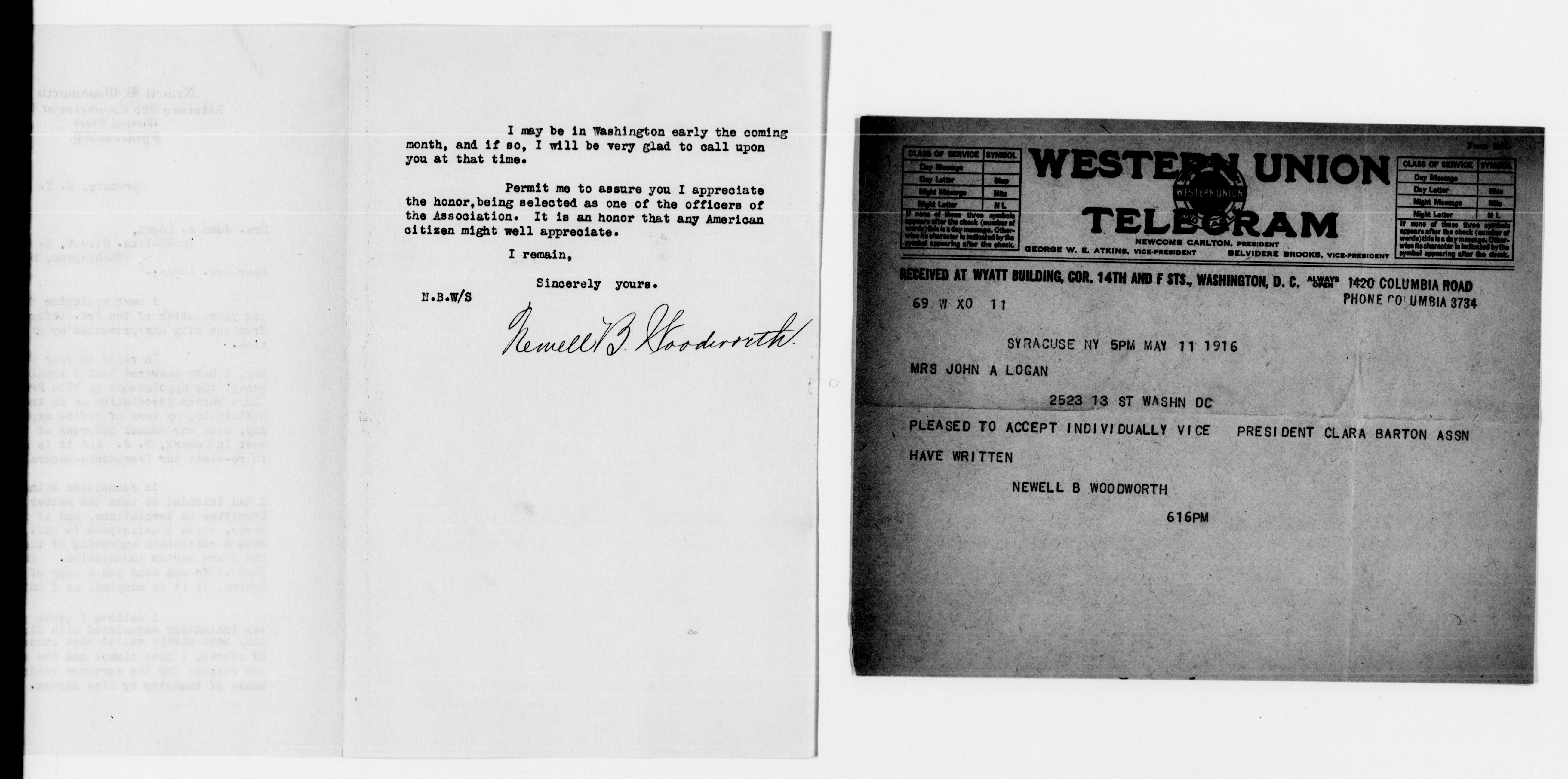 Scanned image of the current content page