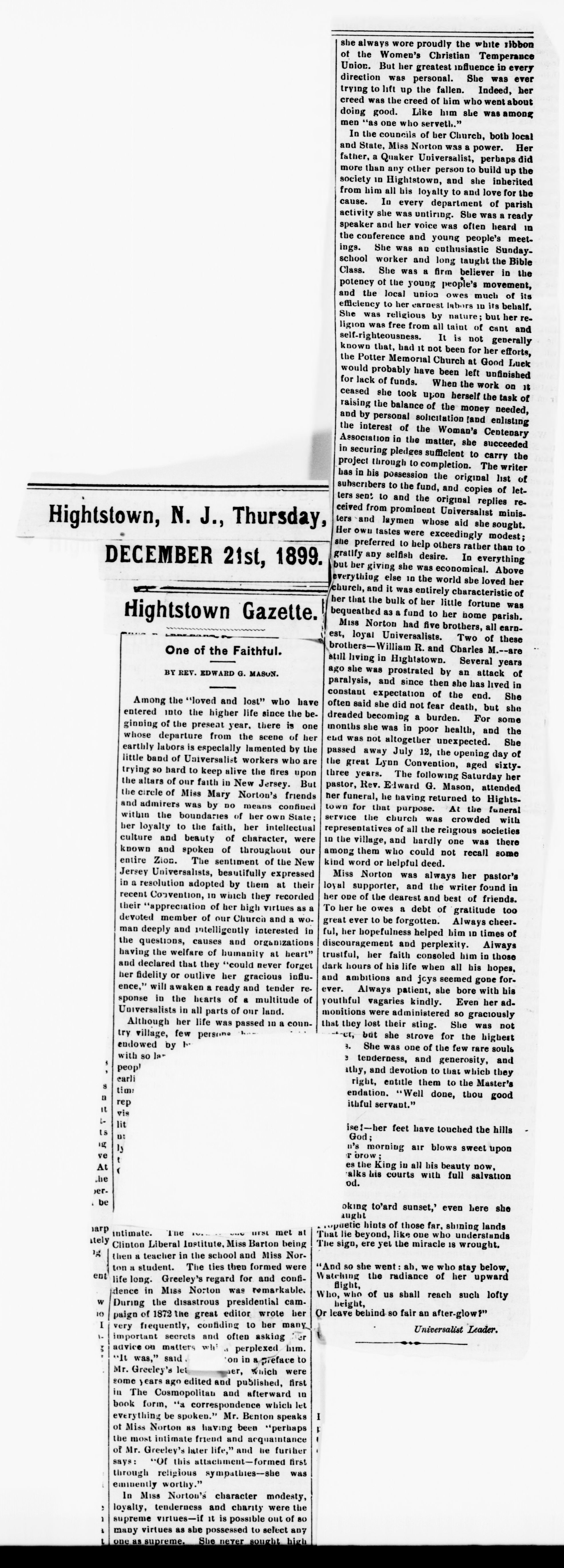 Scanned image of the current content page