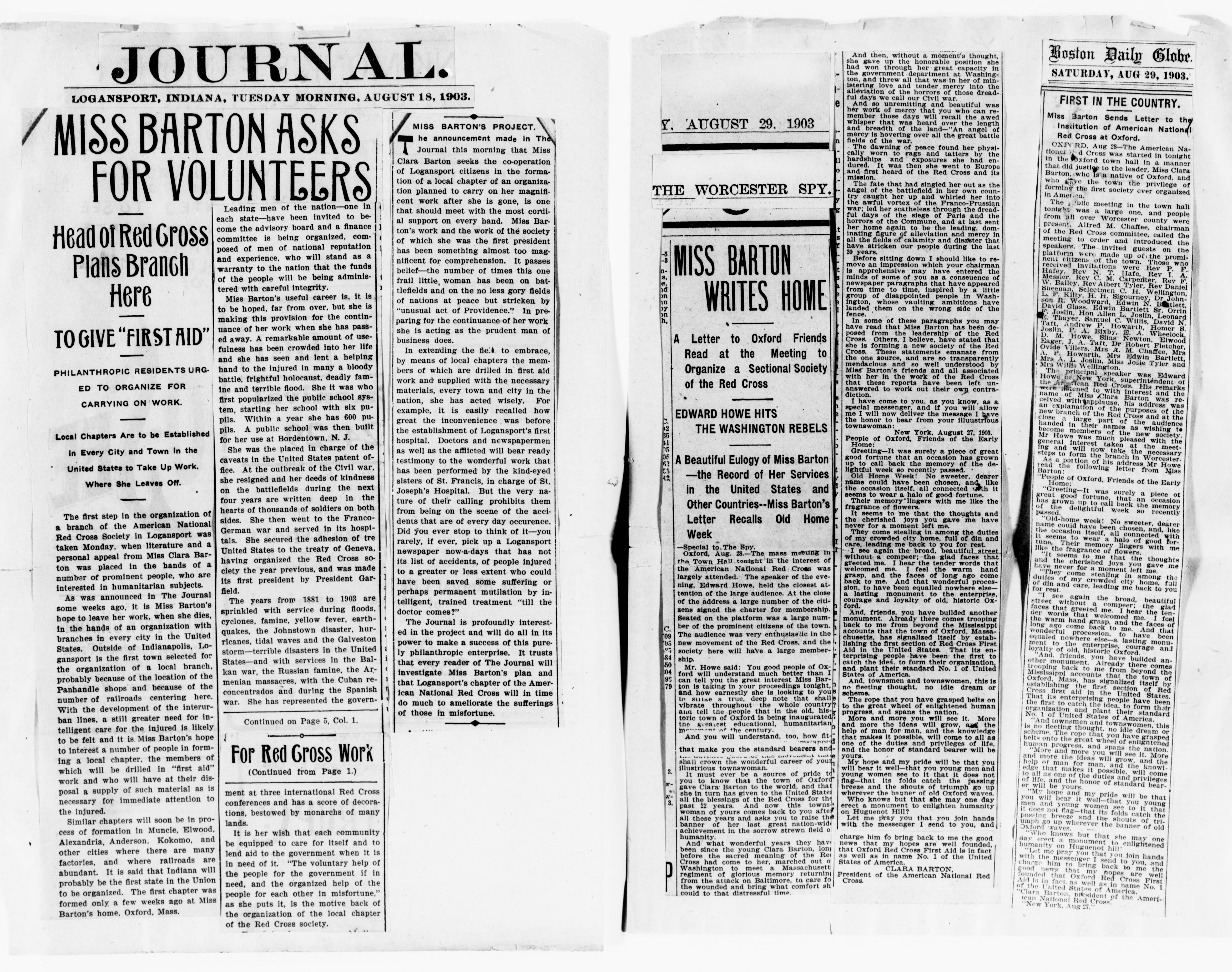 Scanned image of the current content page