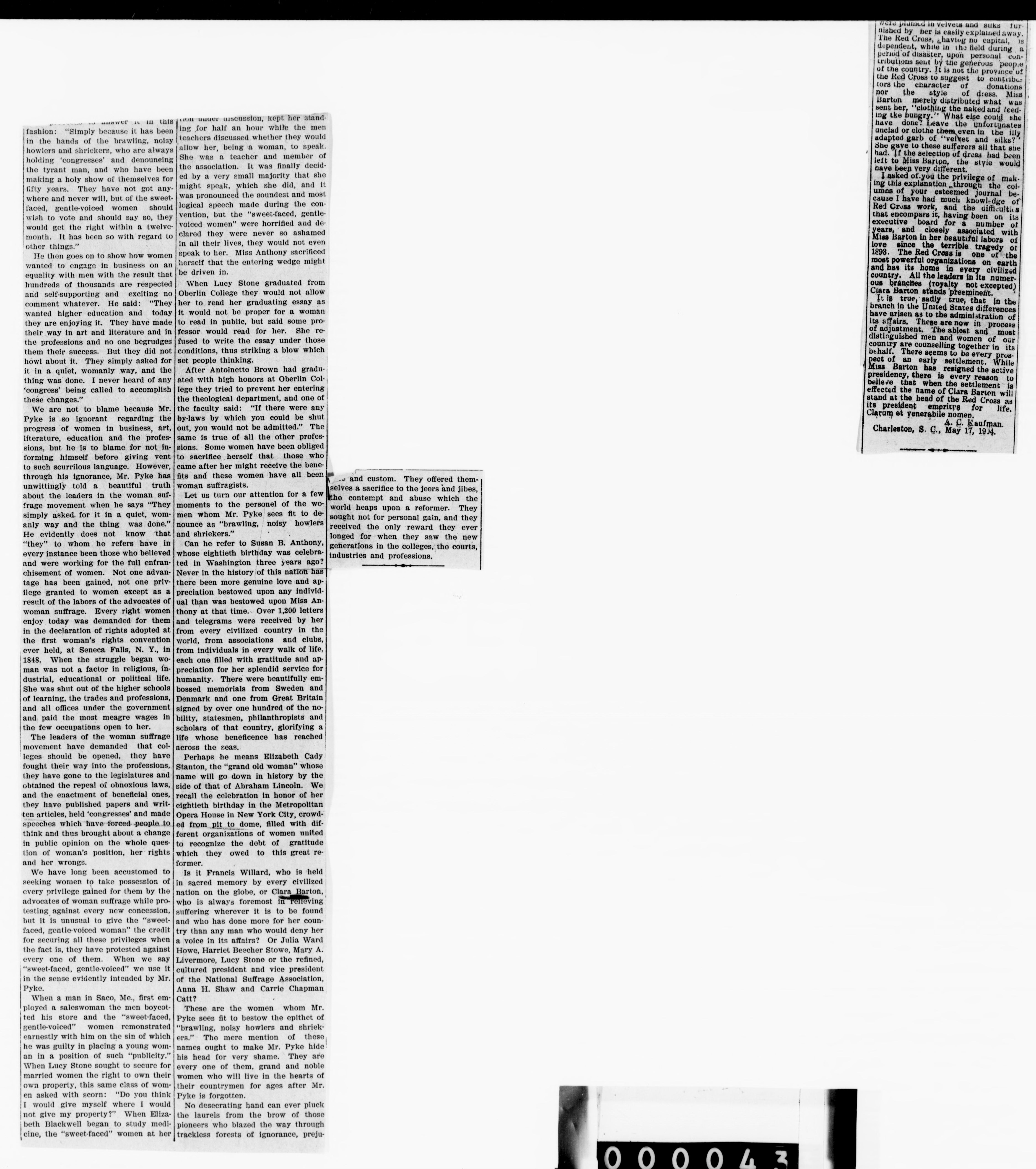 Scanned image of the current content page