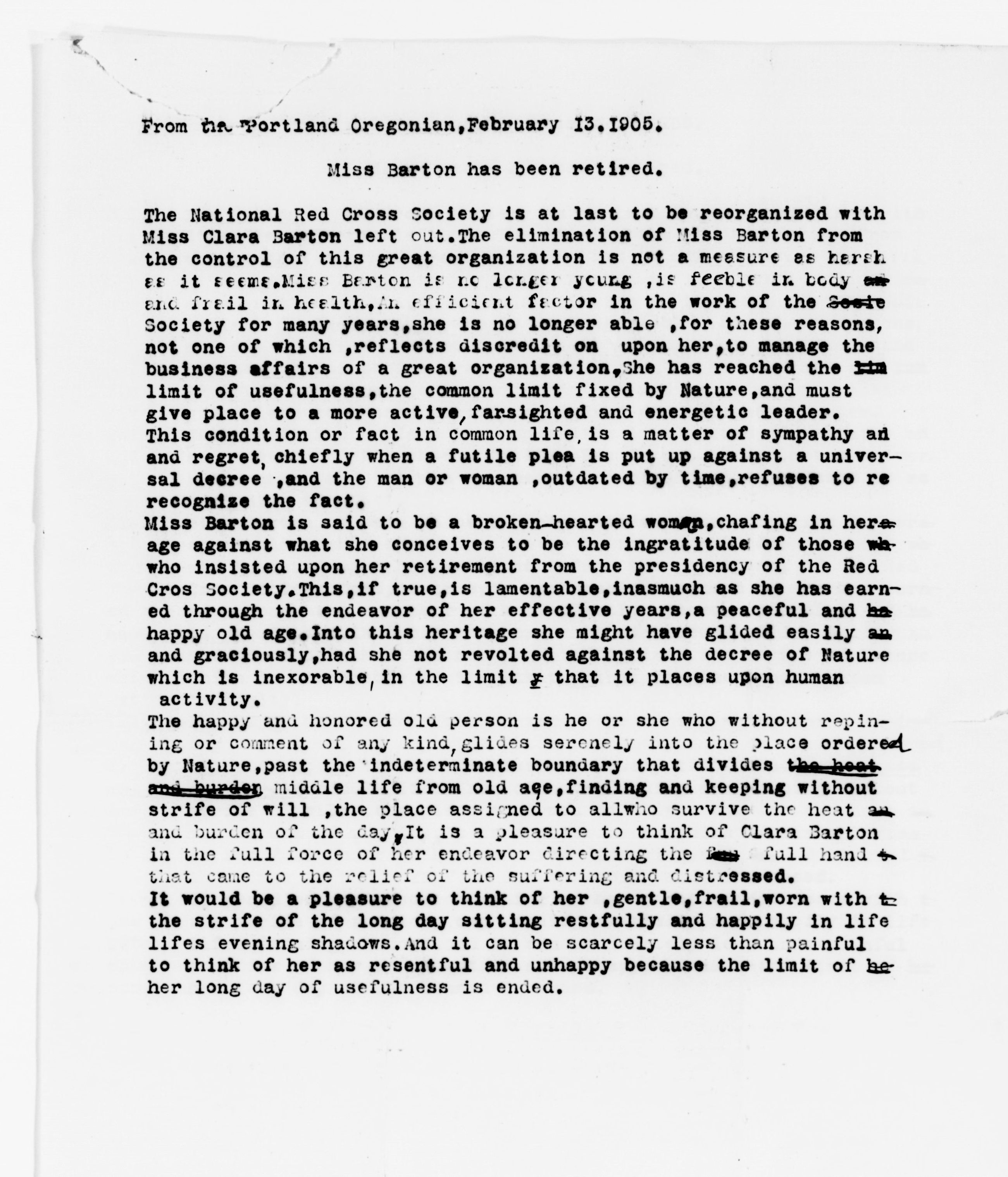 Scanned image of the current content page