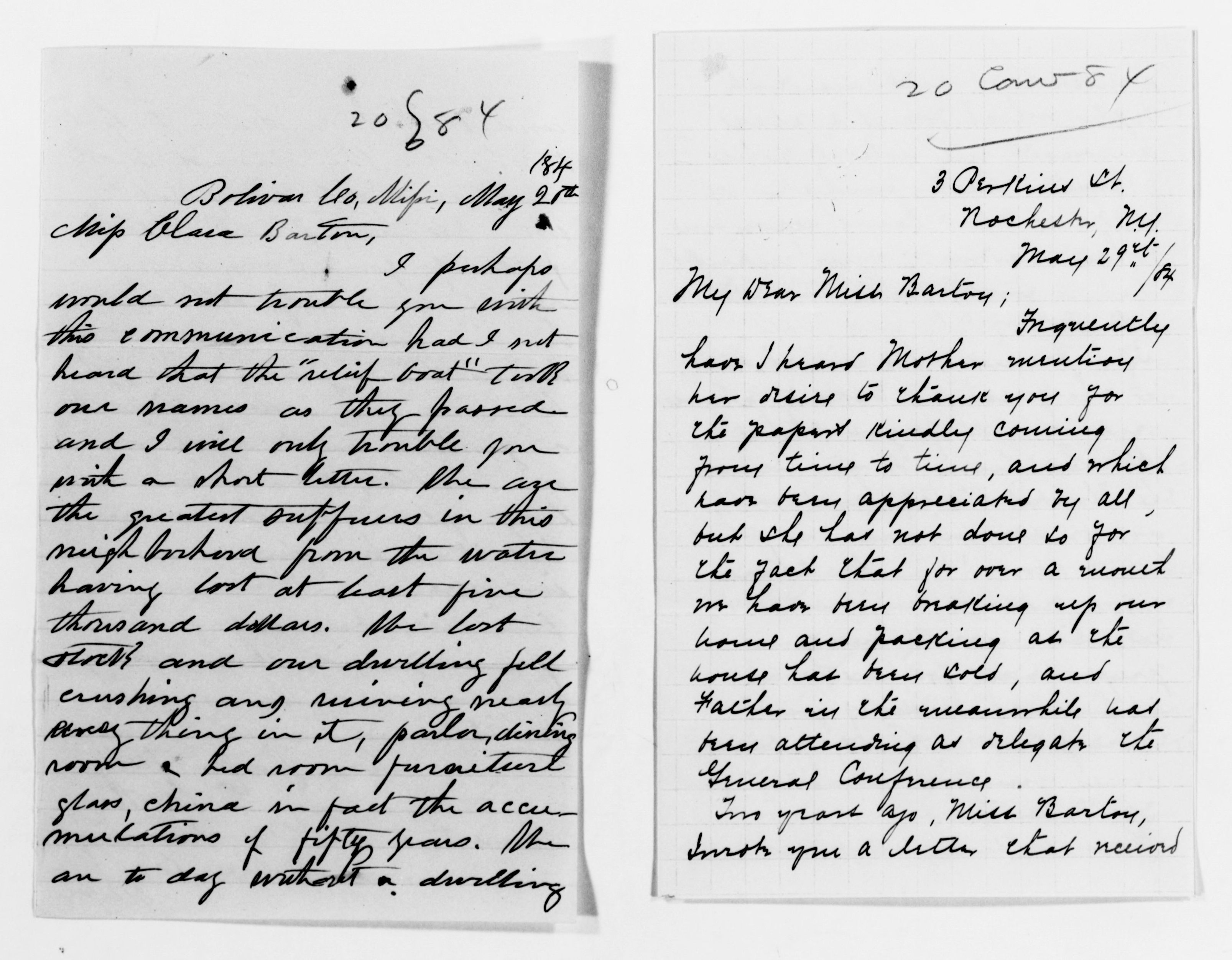 Scanned image of the current content page