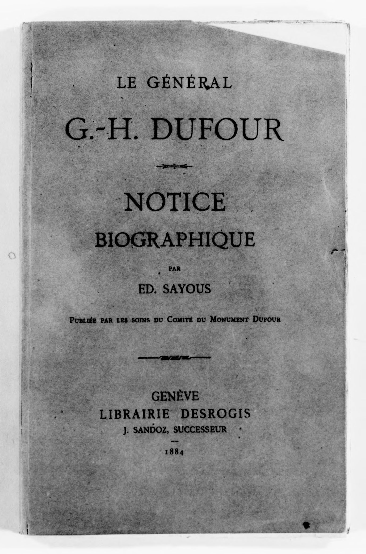 Scanned image of the current content page