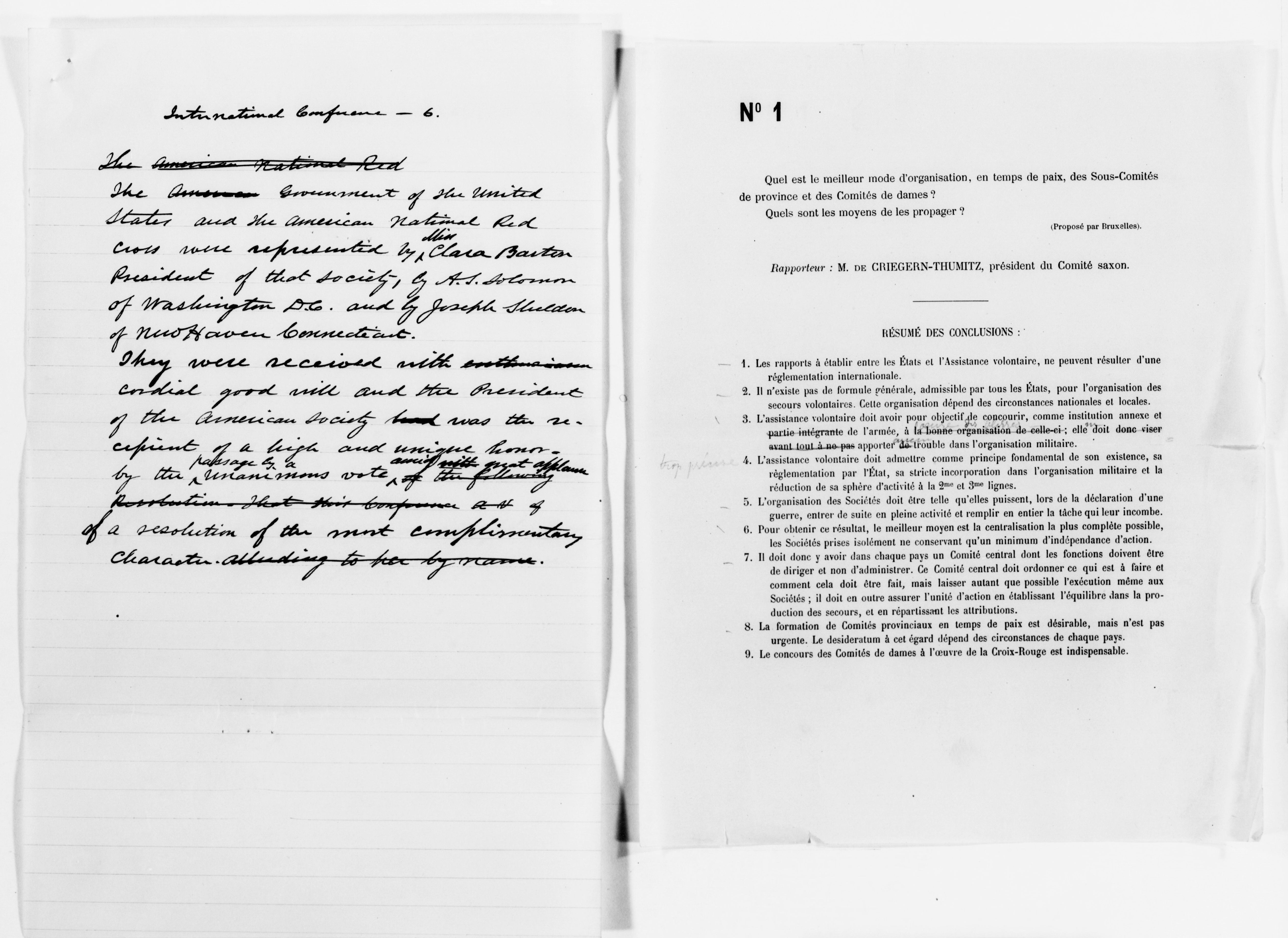 Scanned image of the current content page