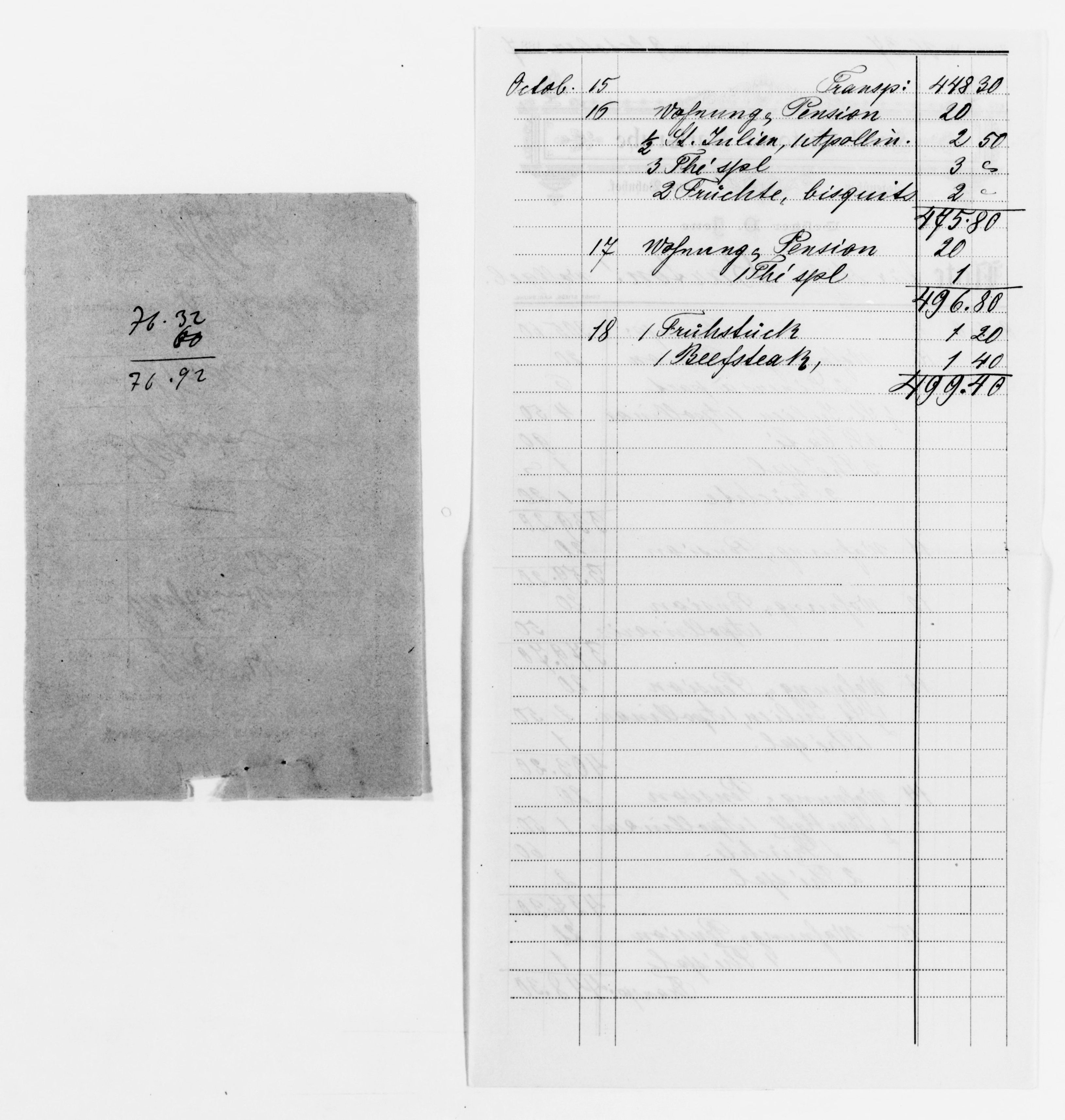 Scanned image of the current content page