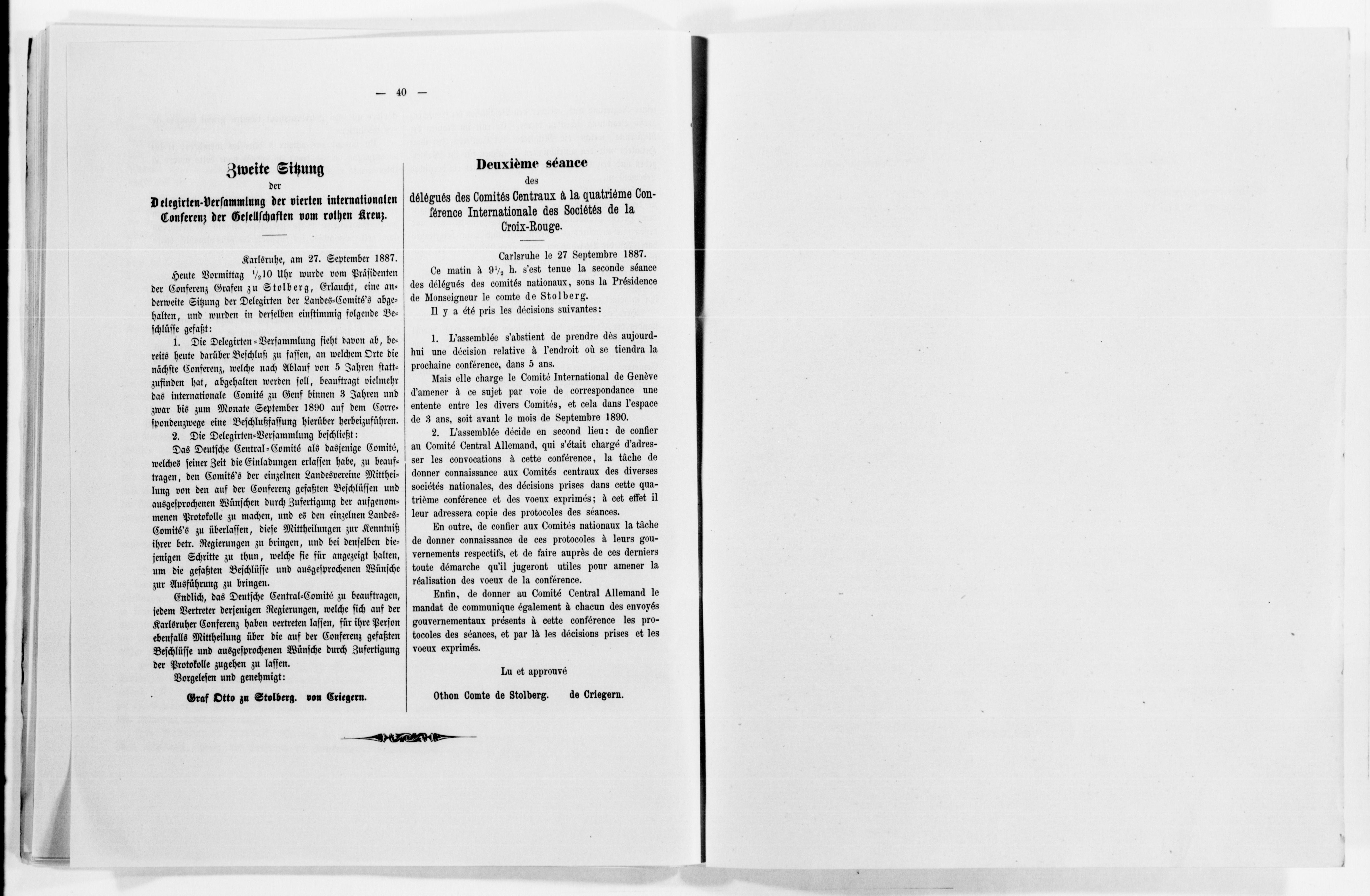 Scanned image of the current content page