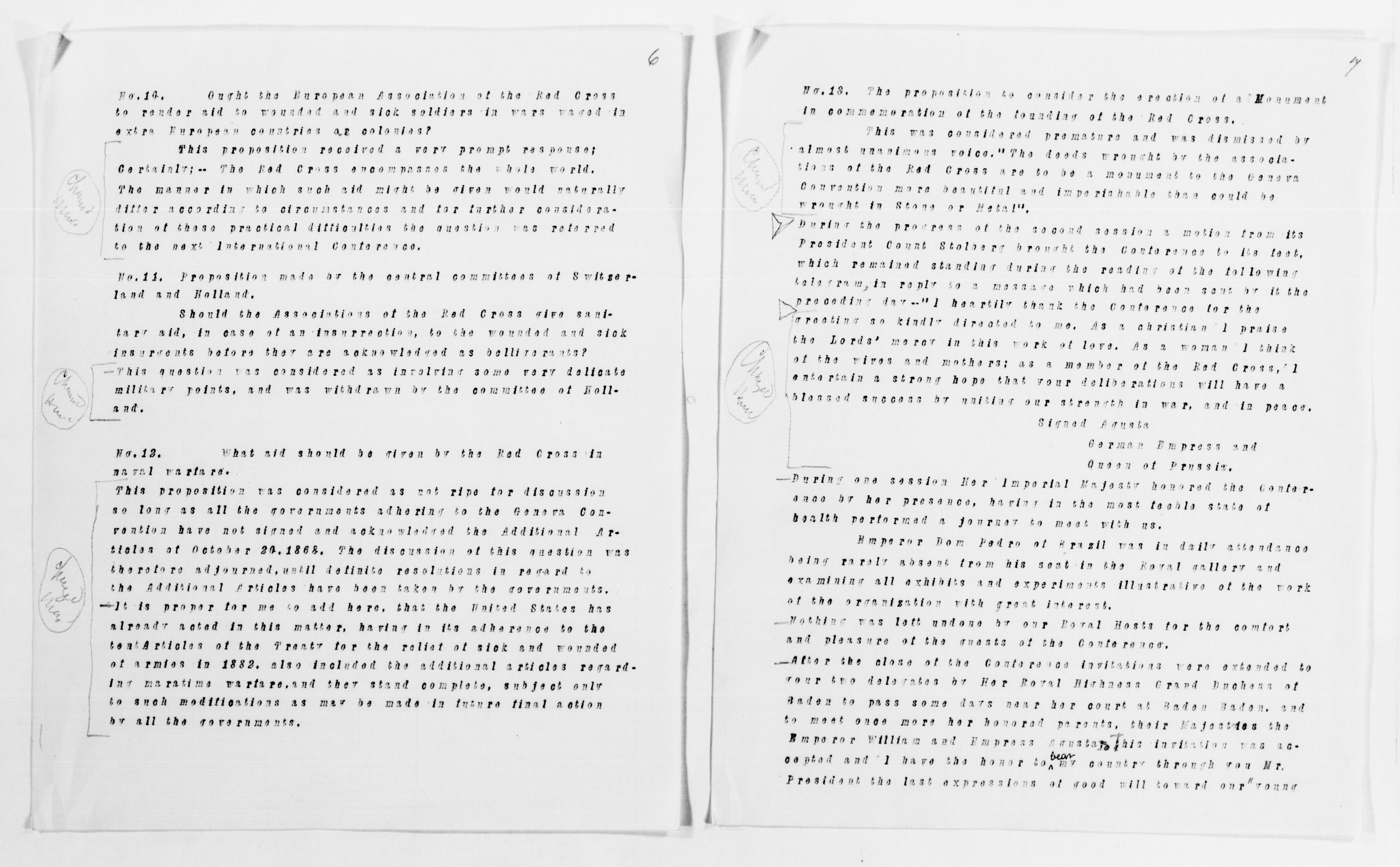 Scanned image of the current content page