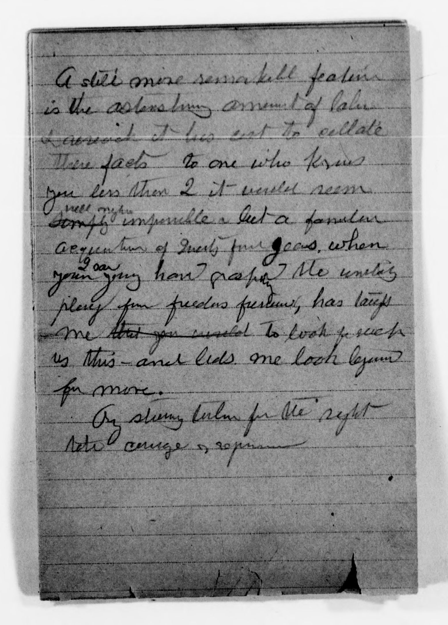 Scanned image of the current content page