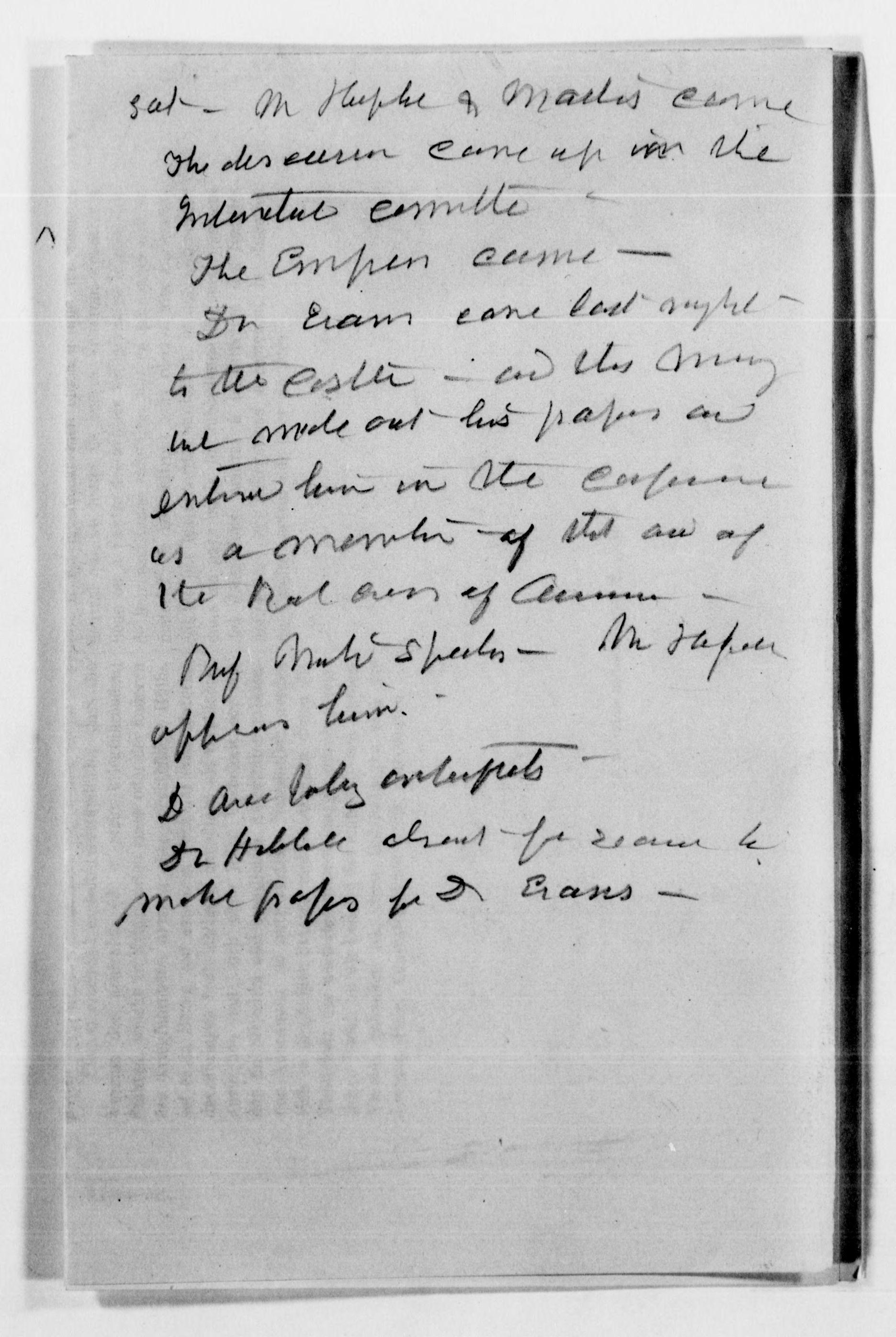 Scanned image of the current content page