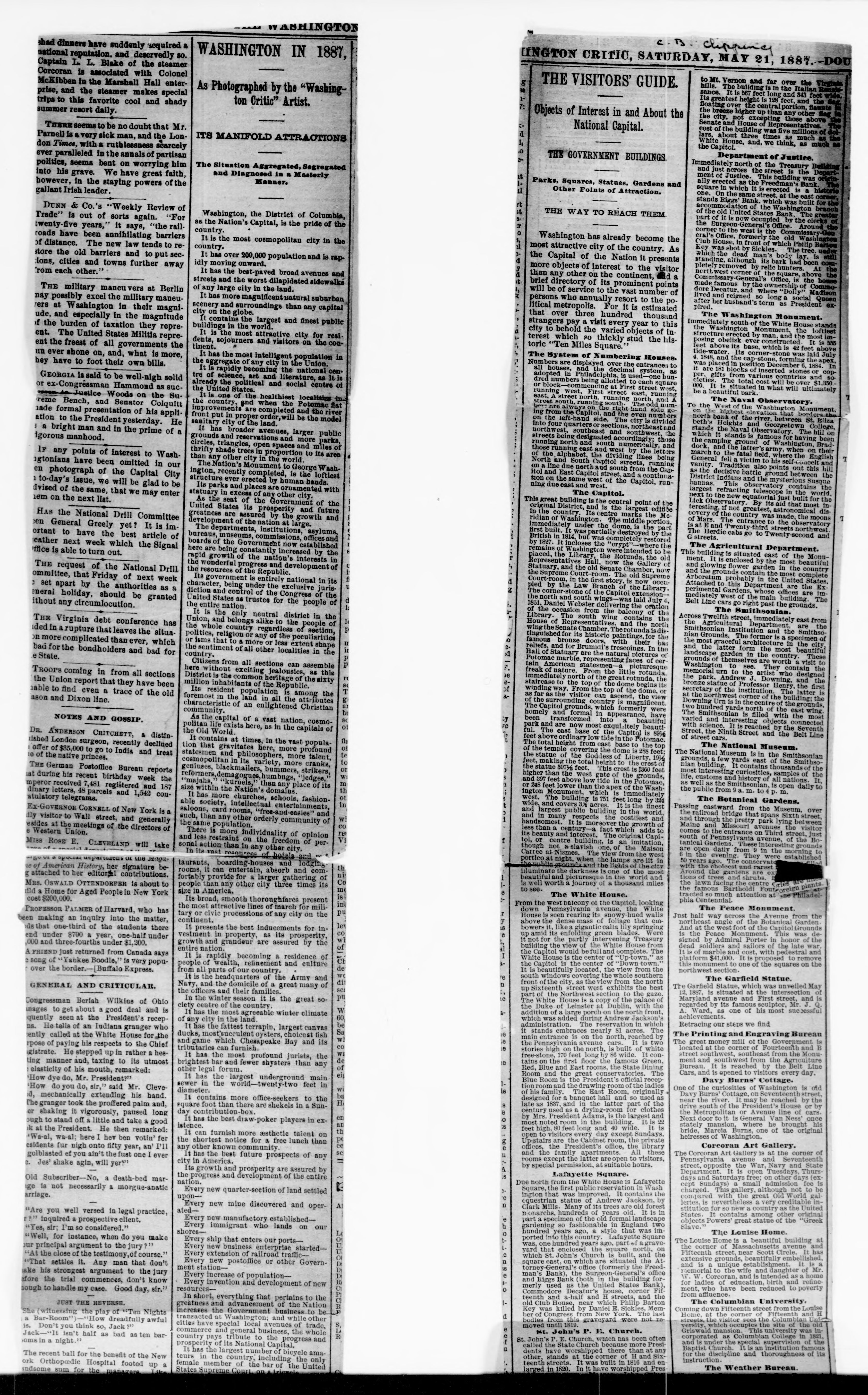 Scanned image of the current content page
