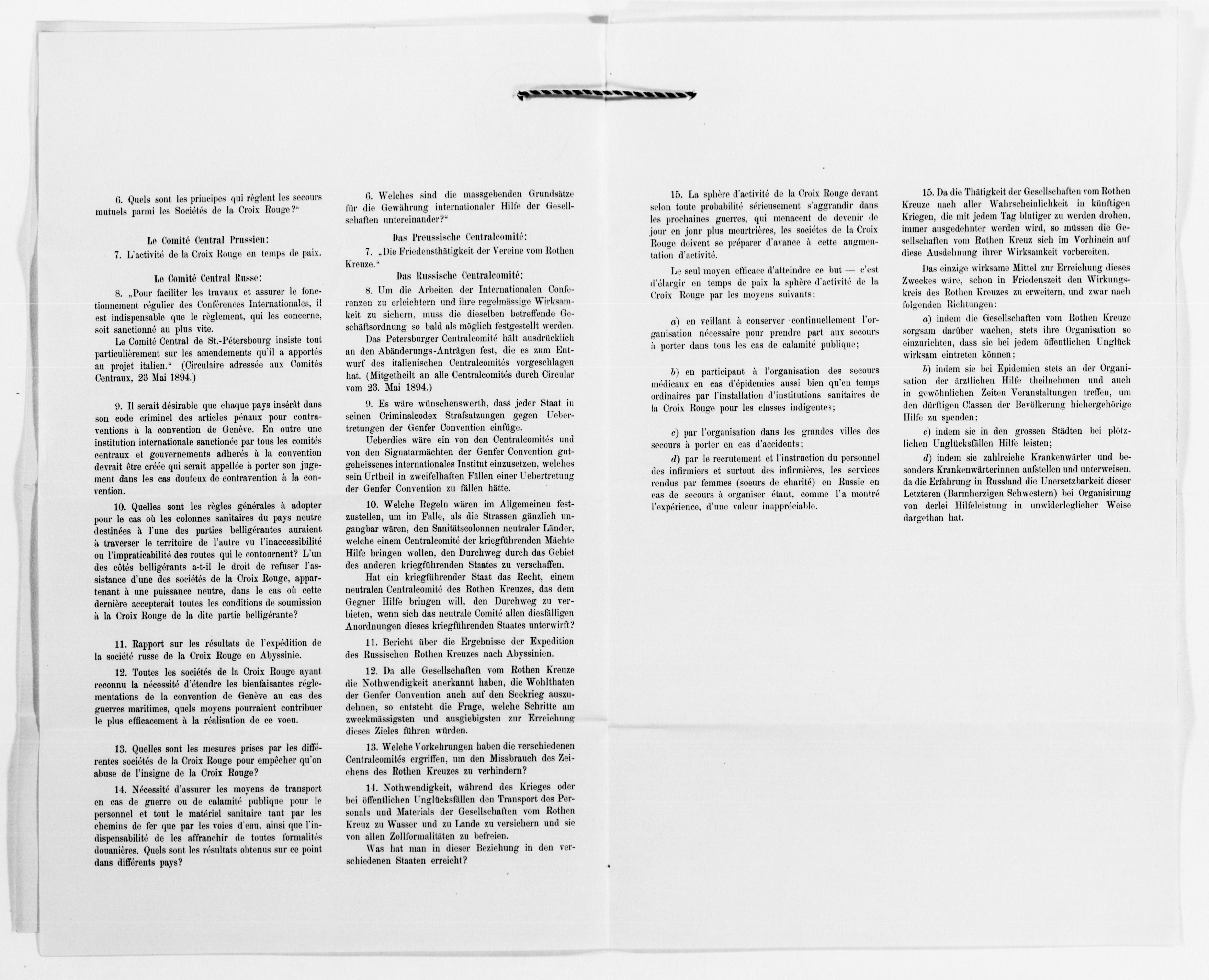 Scanned image of the current content page