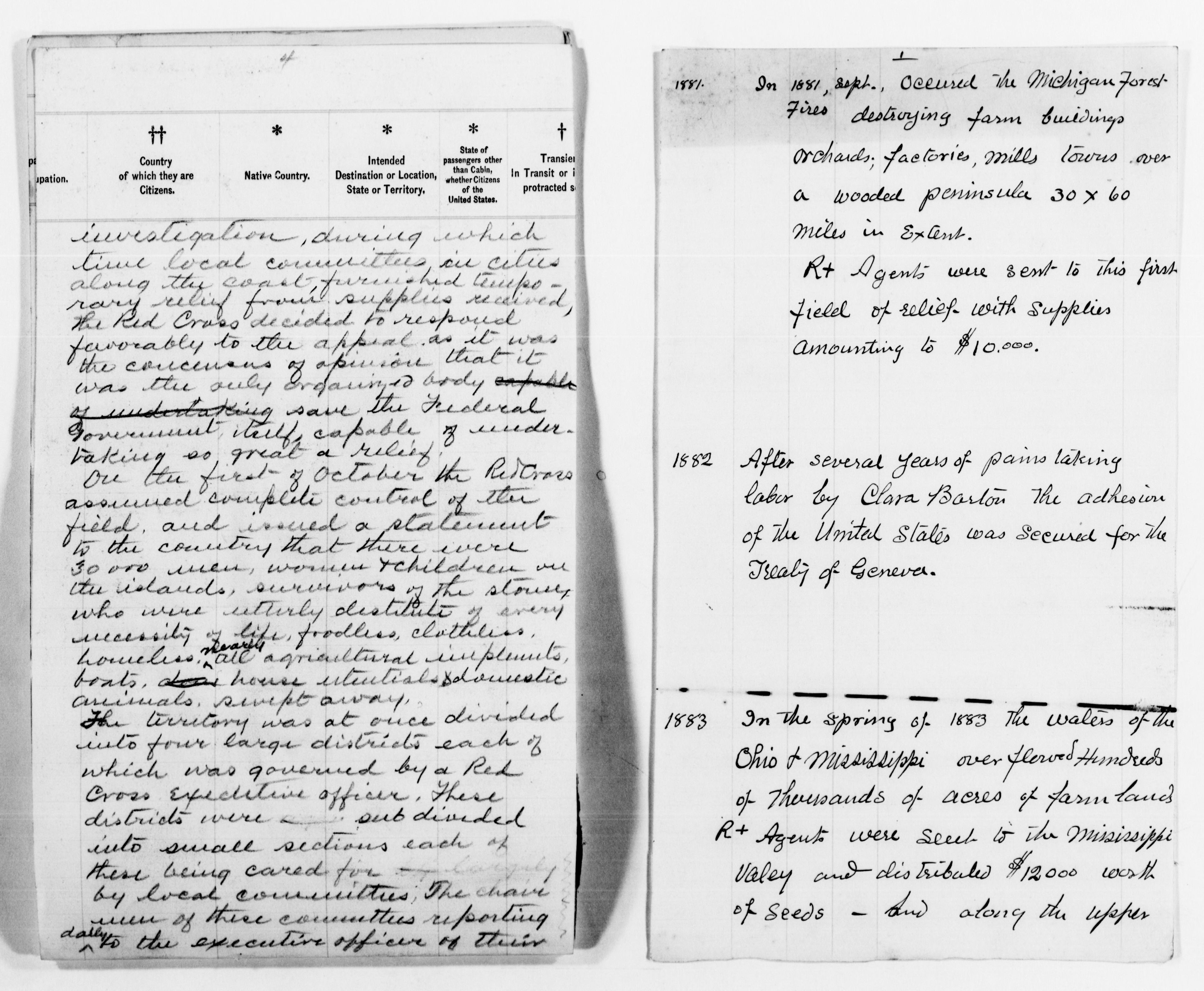 Scanned image of the current content page