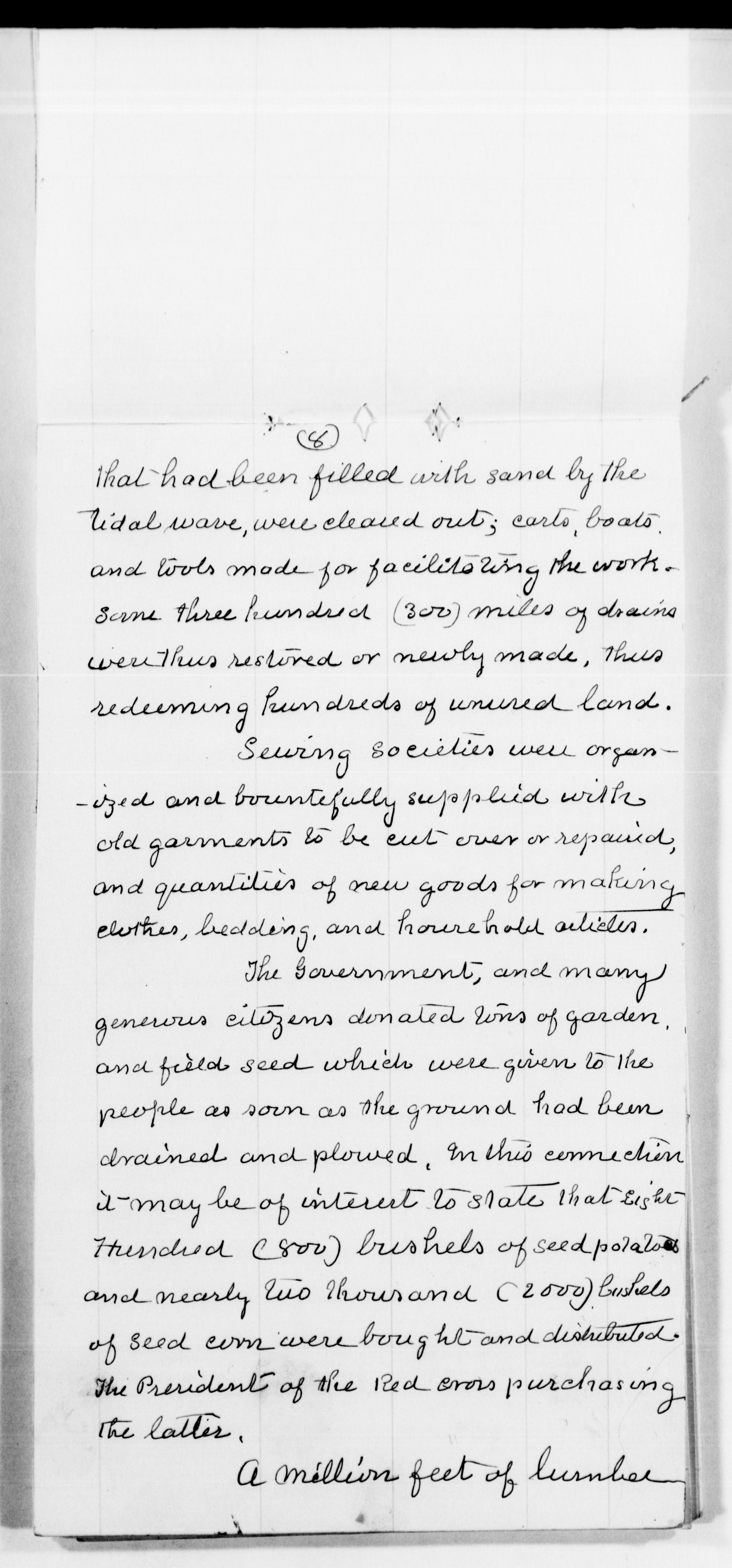 Scanned image of the current content page