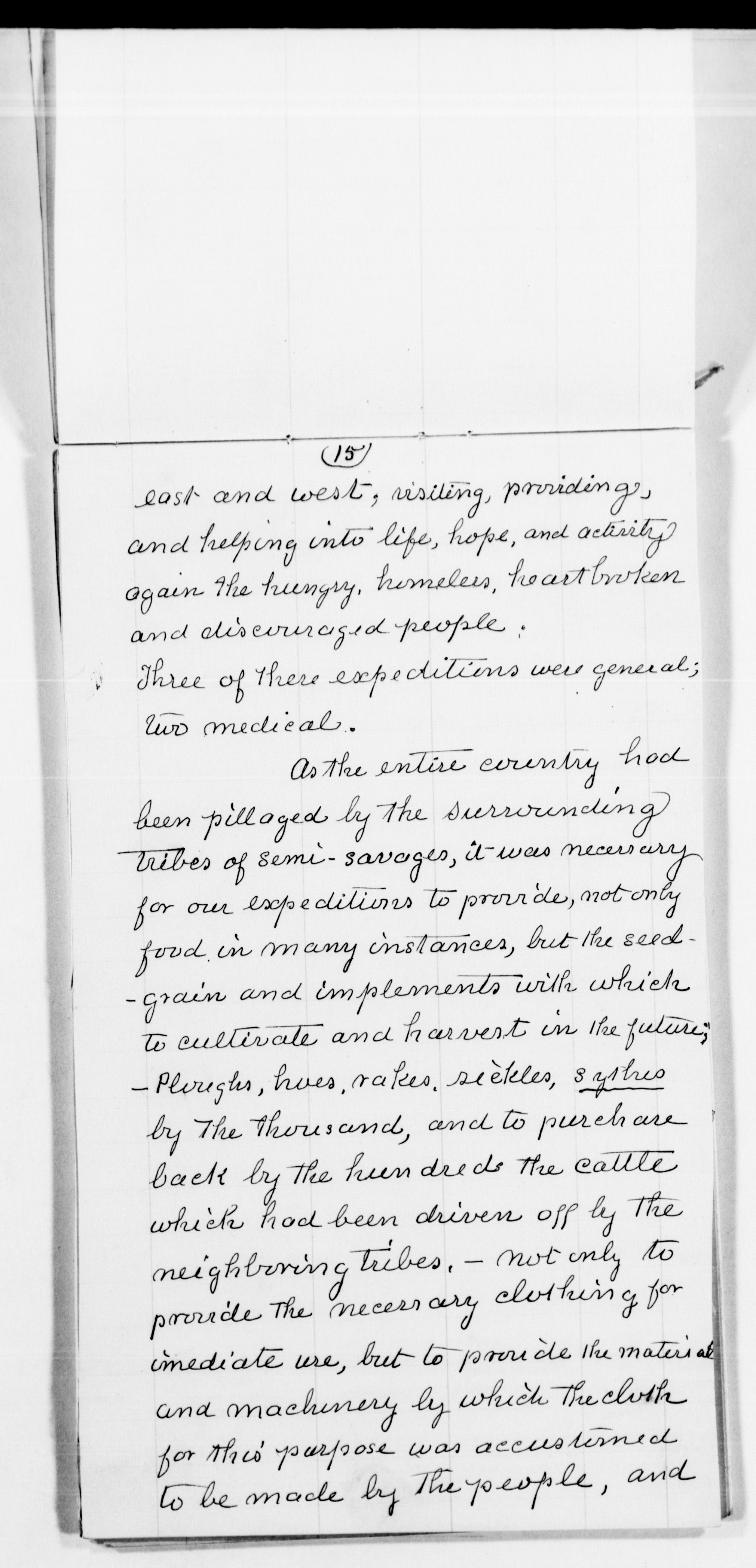 Scanned image of the current content page