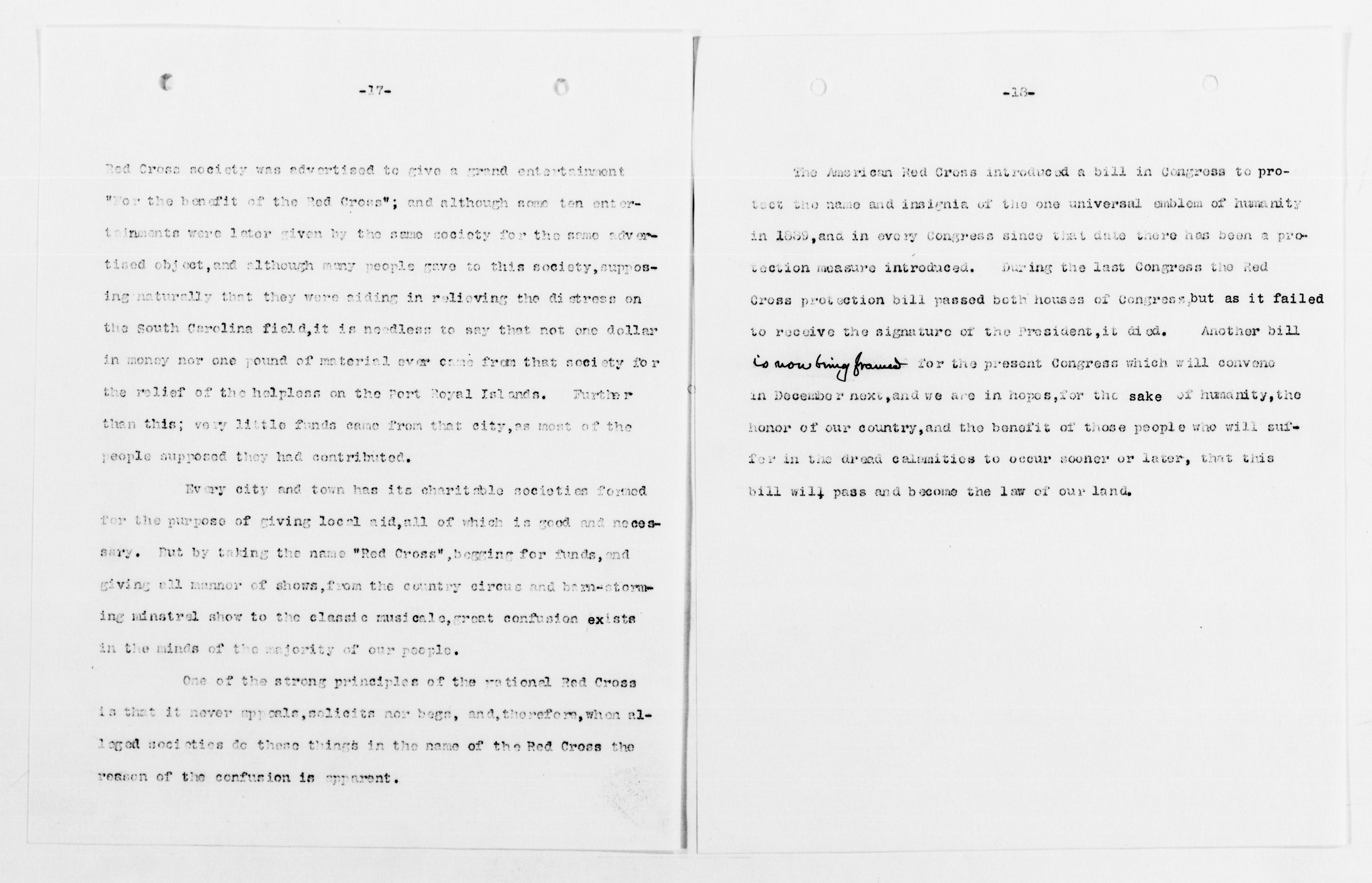 Scanned image of the current content page