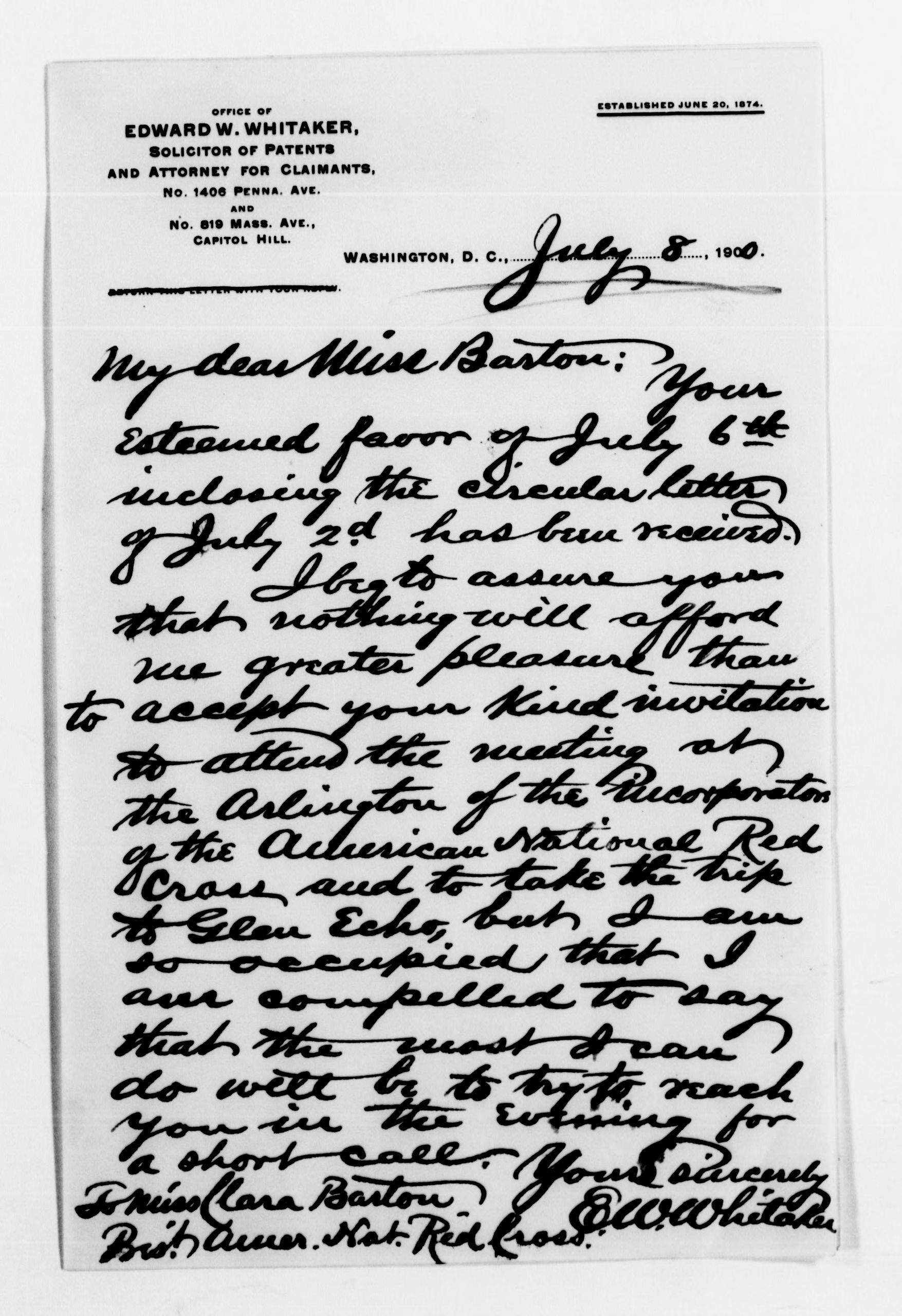 Scanned image of the current content page