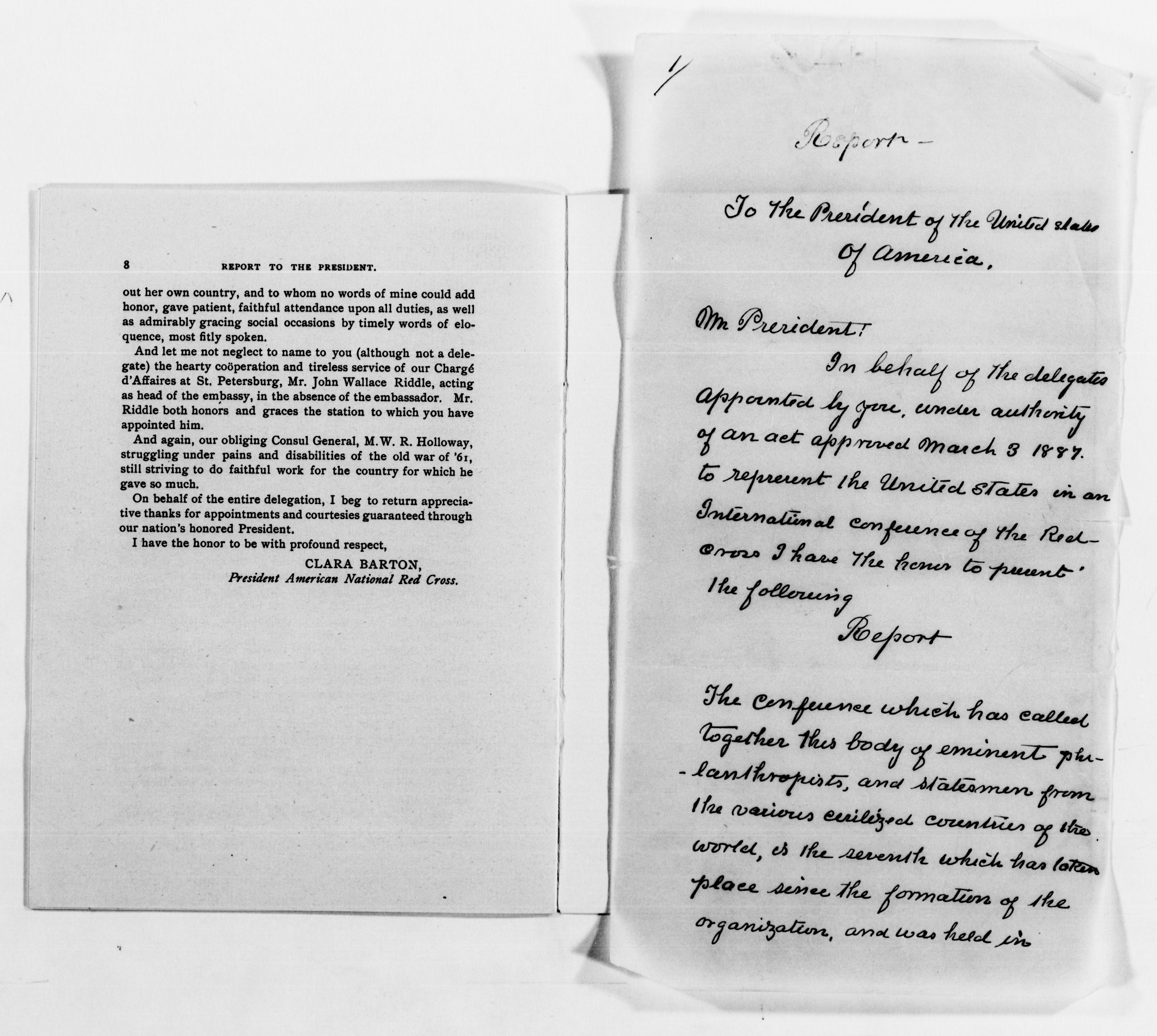 Scanned image of the current content page